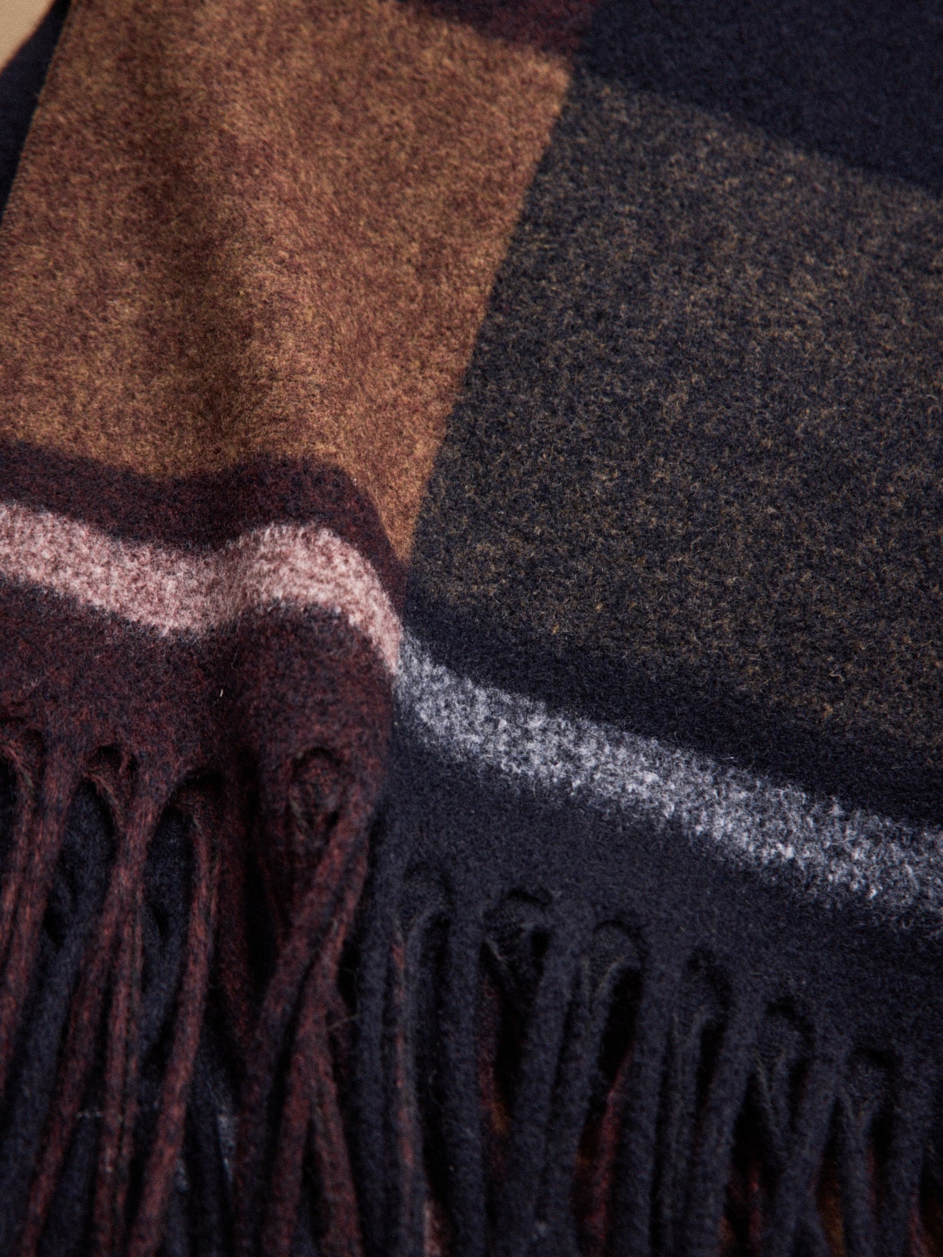 Women's fringed poncho cape