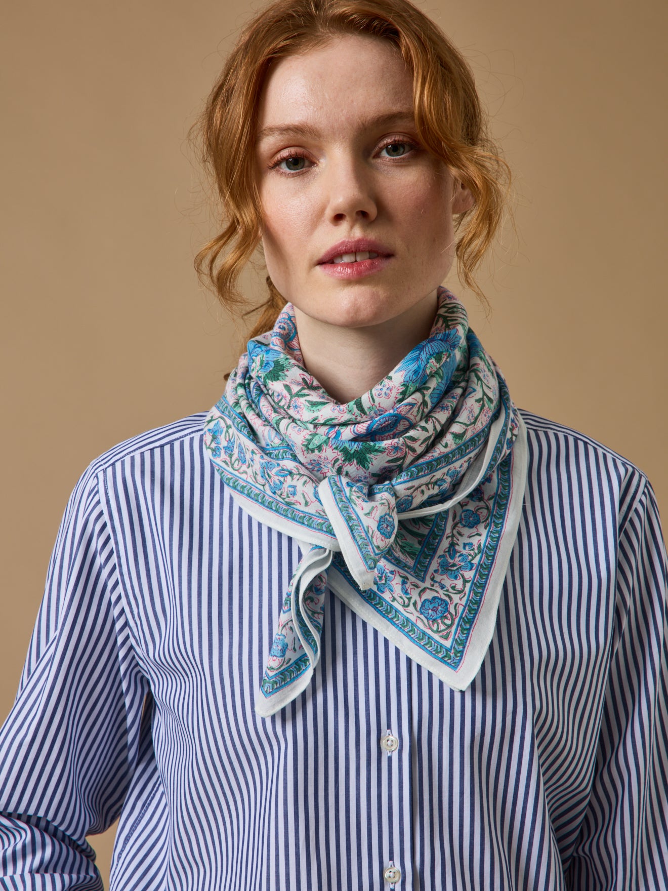 Women's Indian-print scarf - Cyrillus COM