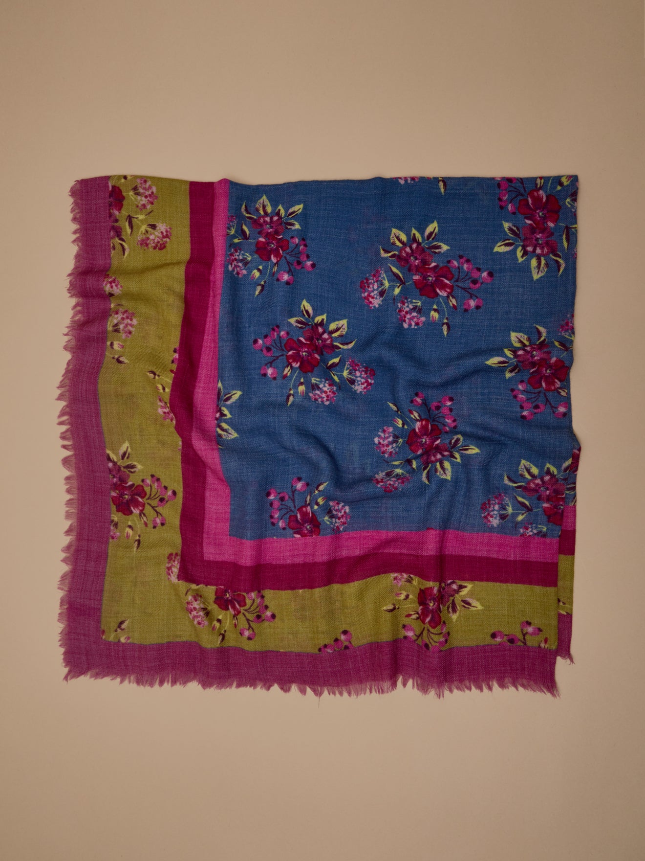 Women's large print scarf