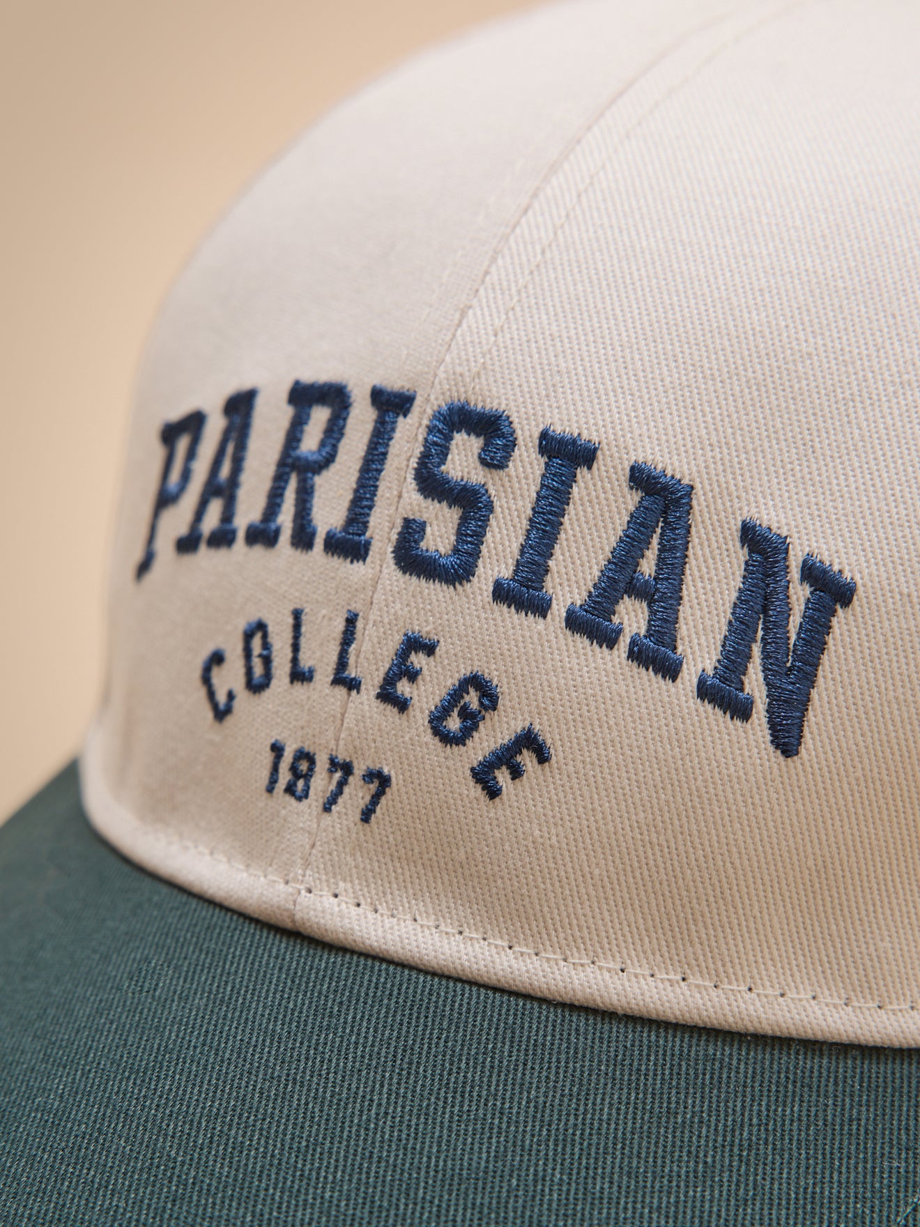 Two-color cap for adults and children