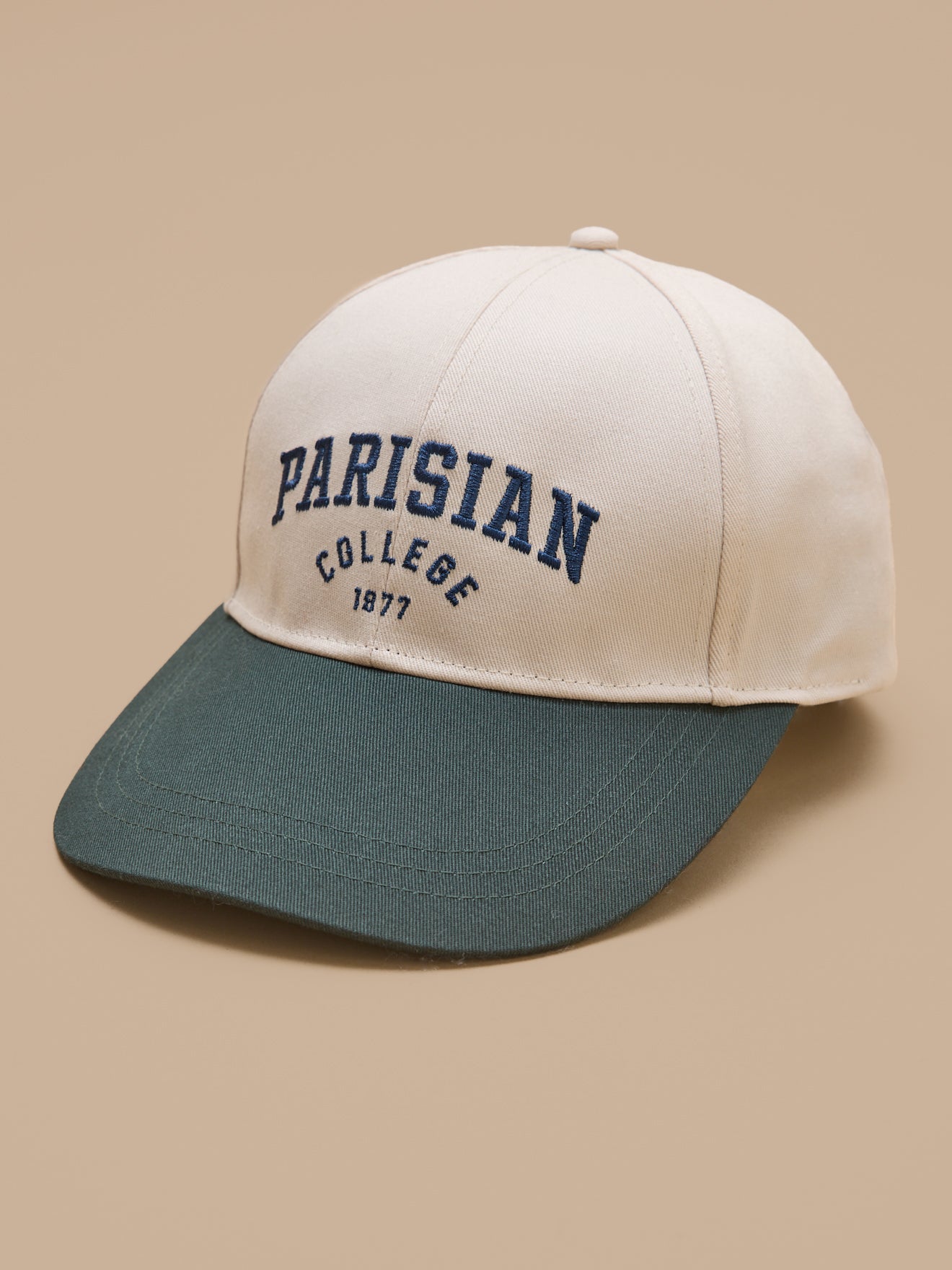 Two-color cap for adults and children