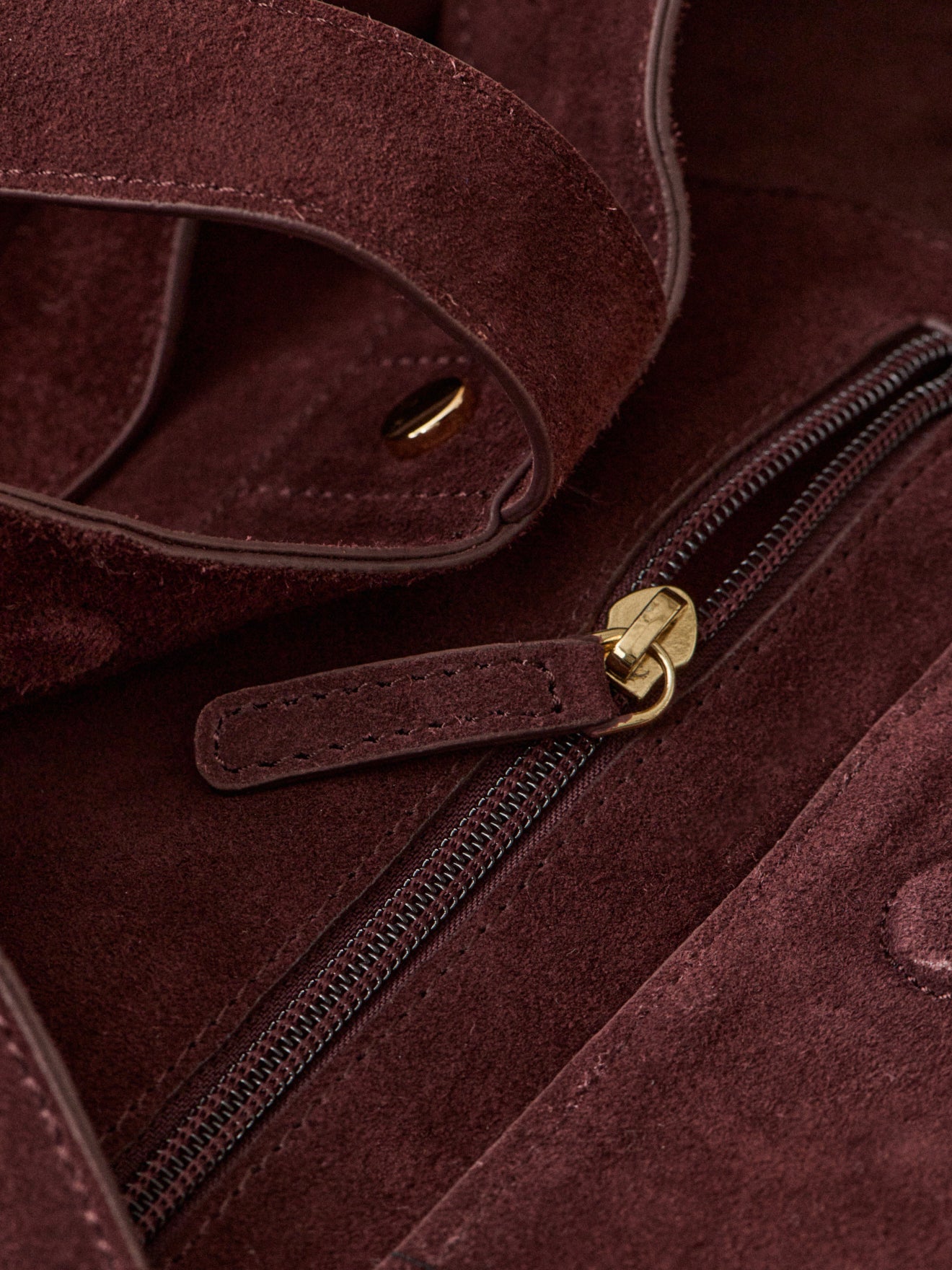 Women's leather tote bag - Cyrillus Small Leather Goods Collection