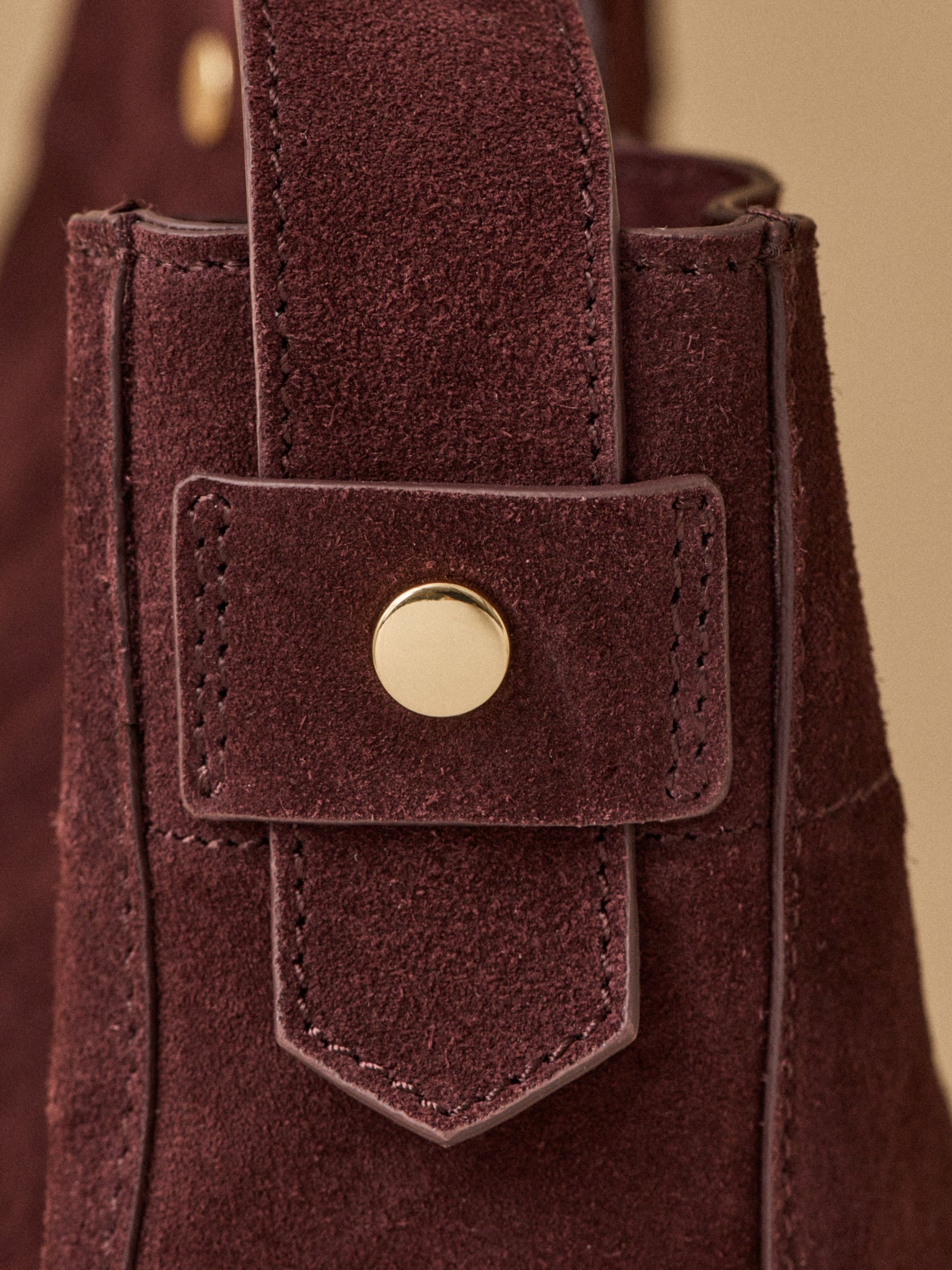 Women's leather tote bag - Cyrillus Small Leather Goods Collection