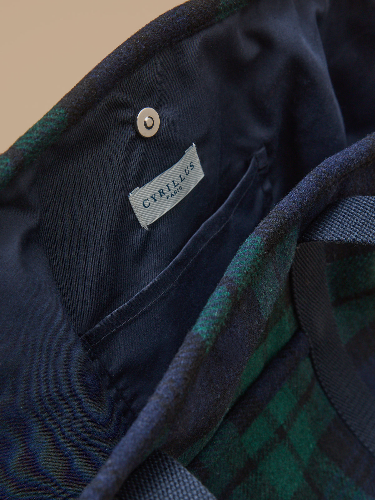 Women's tartan plaid tote bag