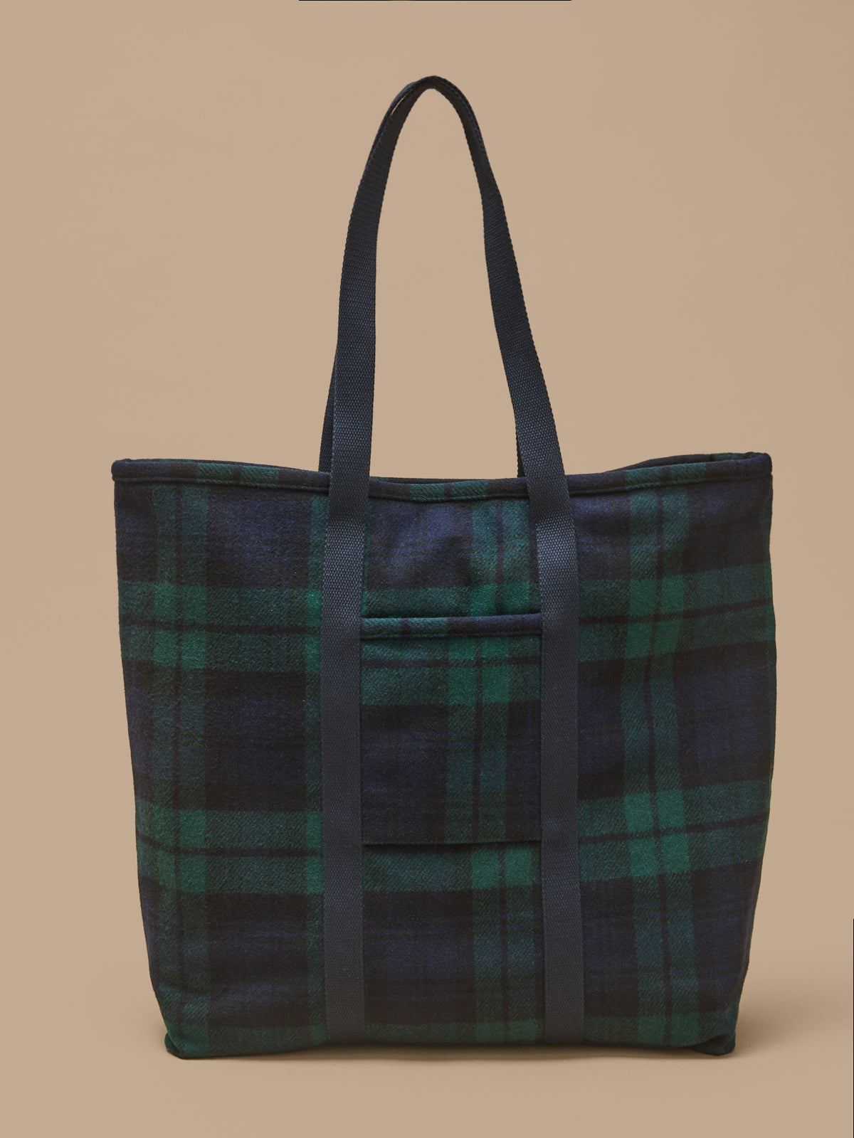 Women's tartan plaid tote bag