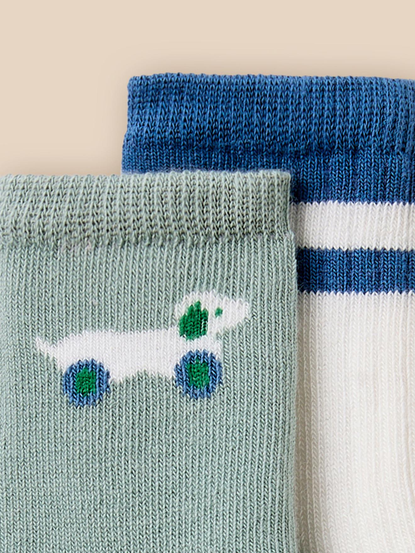 Lot de 2 paires de chaussettes Bébé