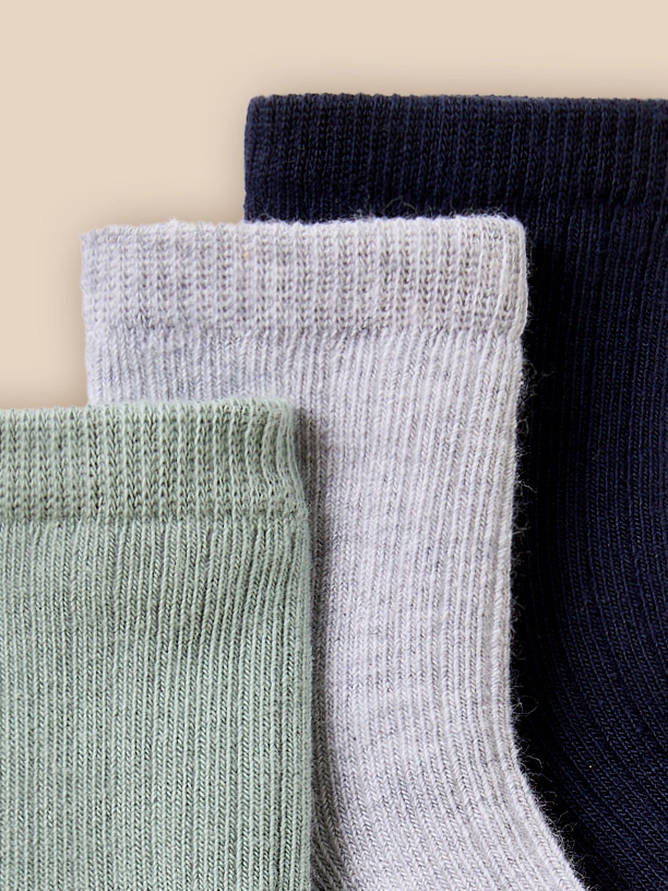 Pack of 3 pairs of baby socks