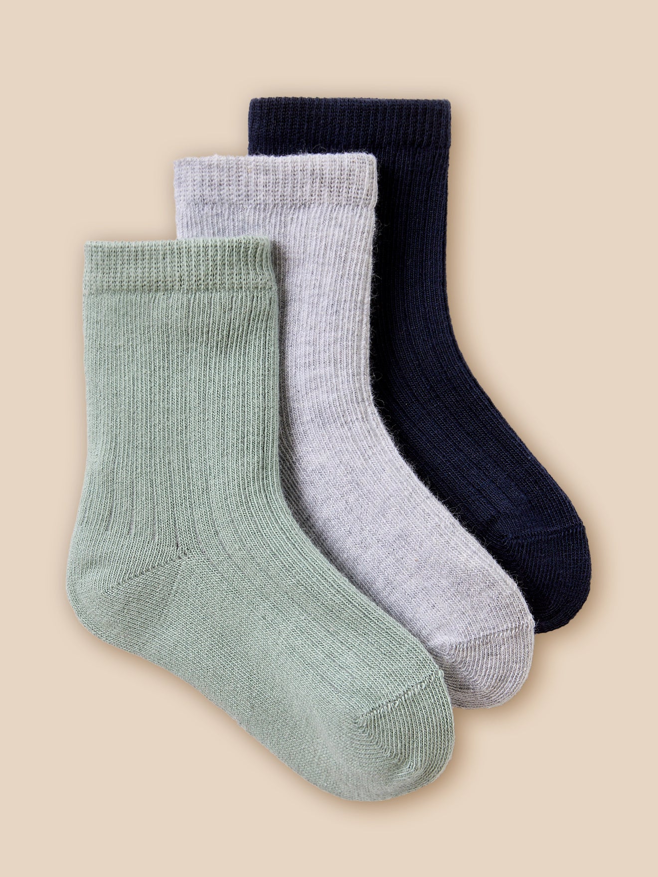 Pack of 3 pairs of baby socks