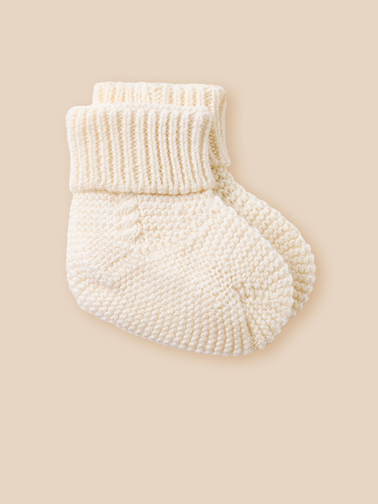 Baby socks - Organic cotton and wool