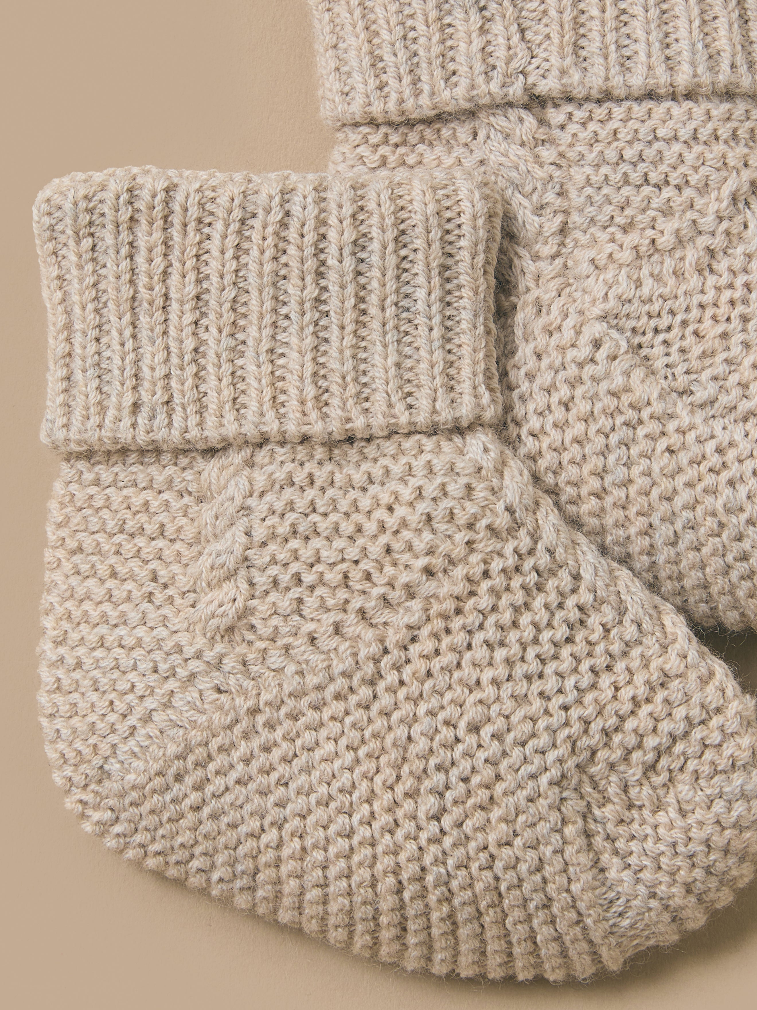 Baby Garter Stitch Booties