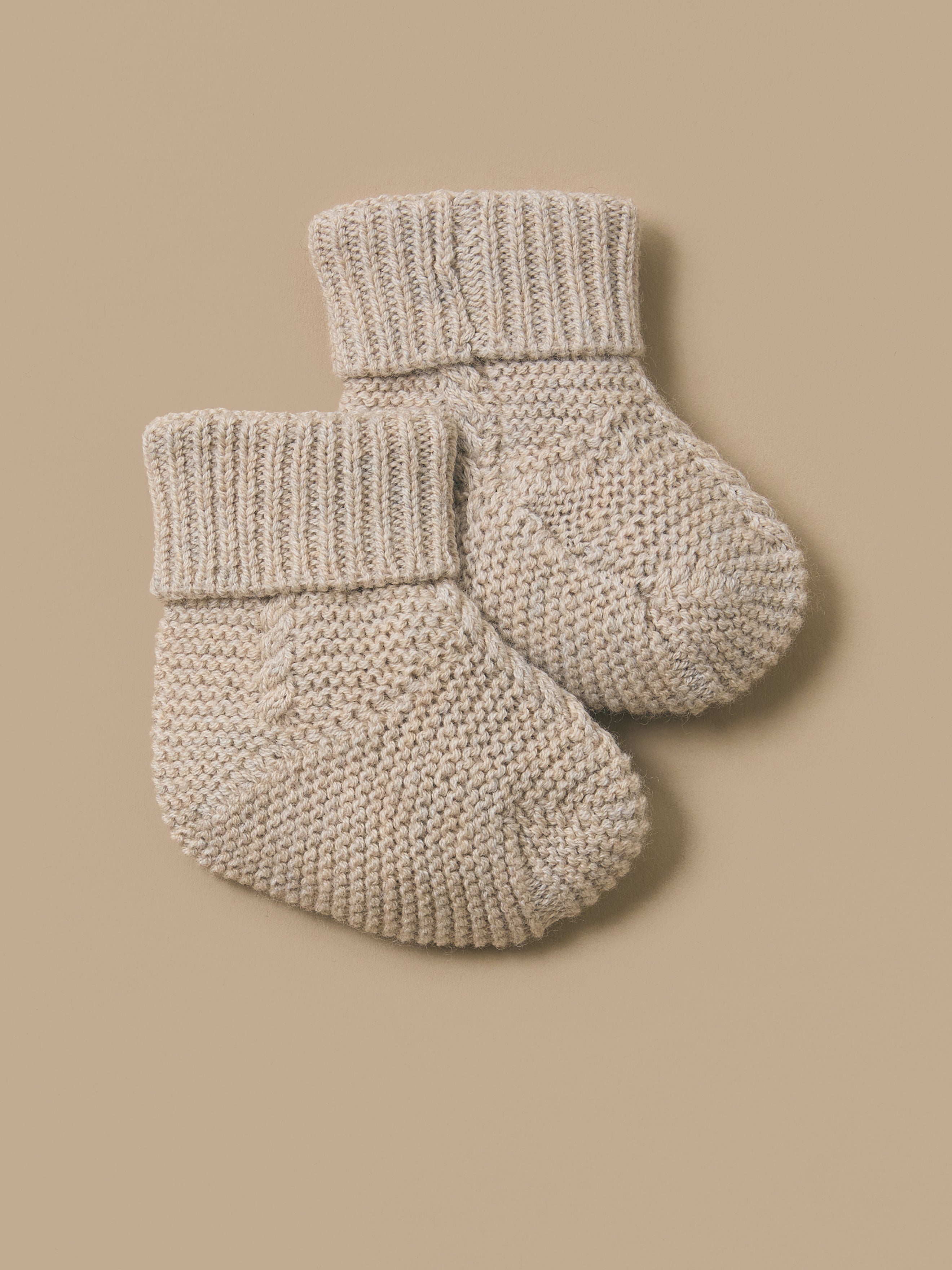 Baby Garter Stitch Booties