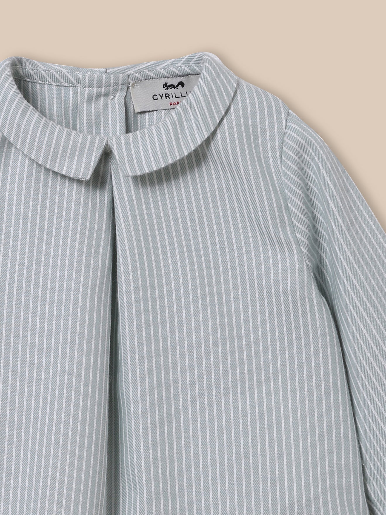 Baby's gingham check shirt