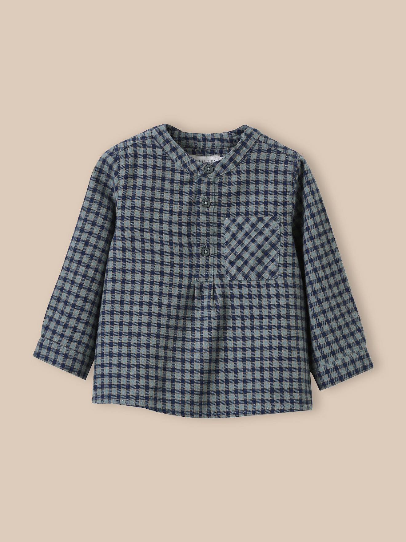 Baby's check shirt