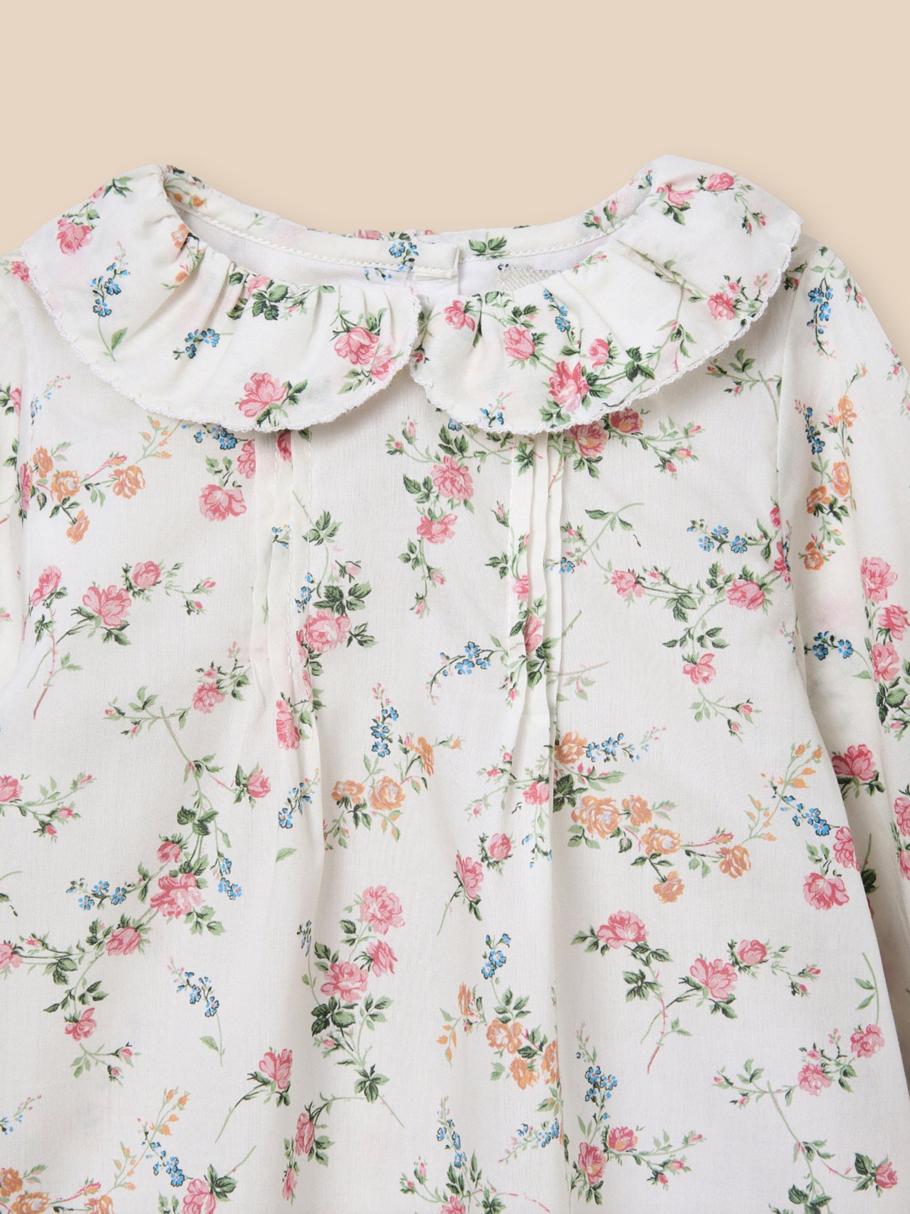 Guimpe en tissu Liberty Bébé