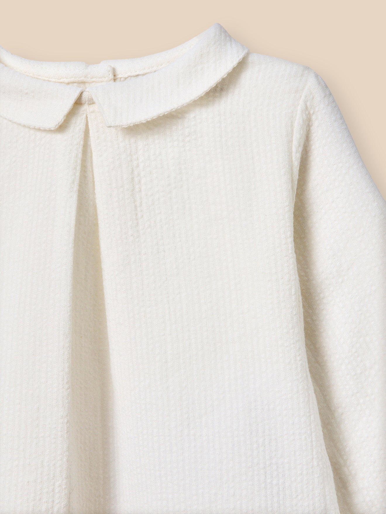 Baby mini-seersucker blouse