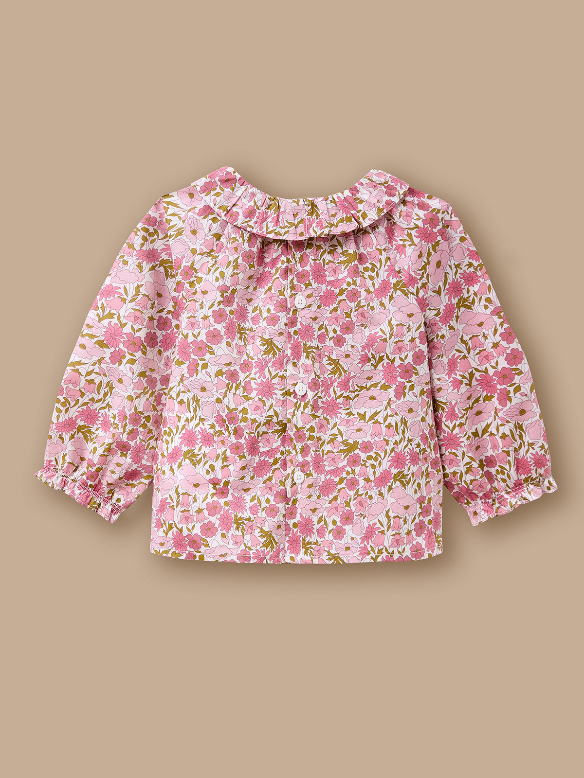 Baby blouse in Liberty fabric