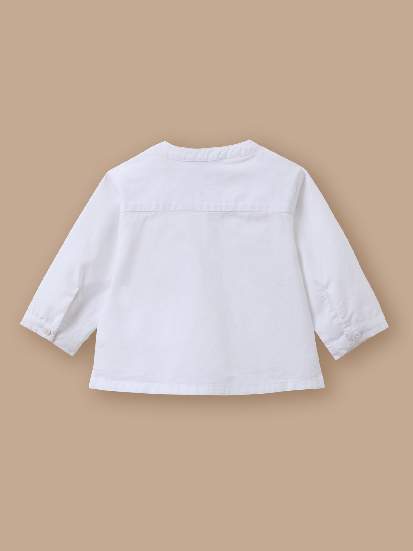 Ceremonial Oxford Baby Smock