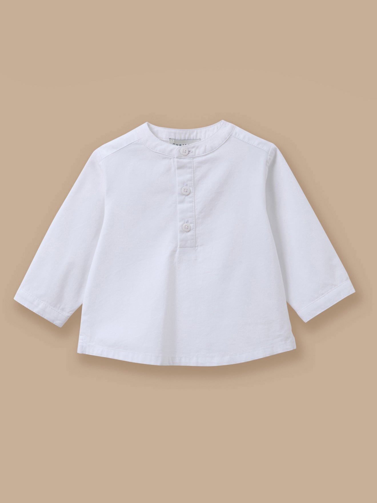 Ceremonial Oxford Baby Smock