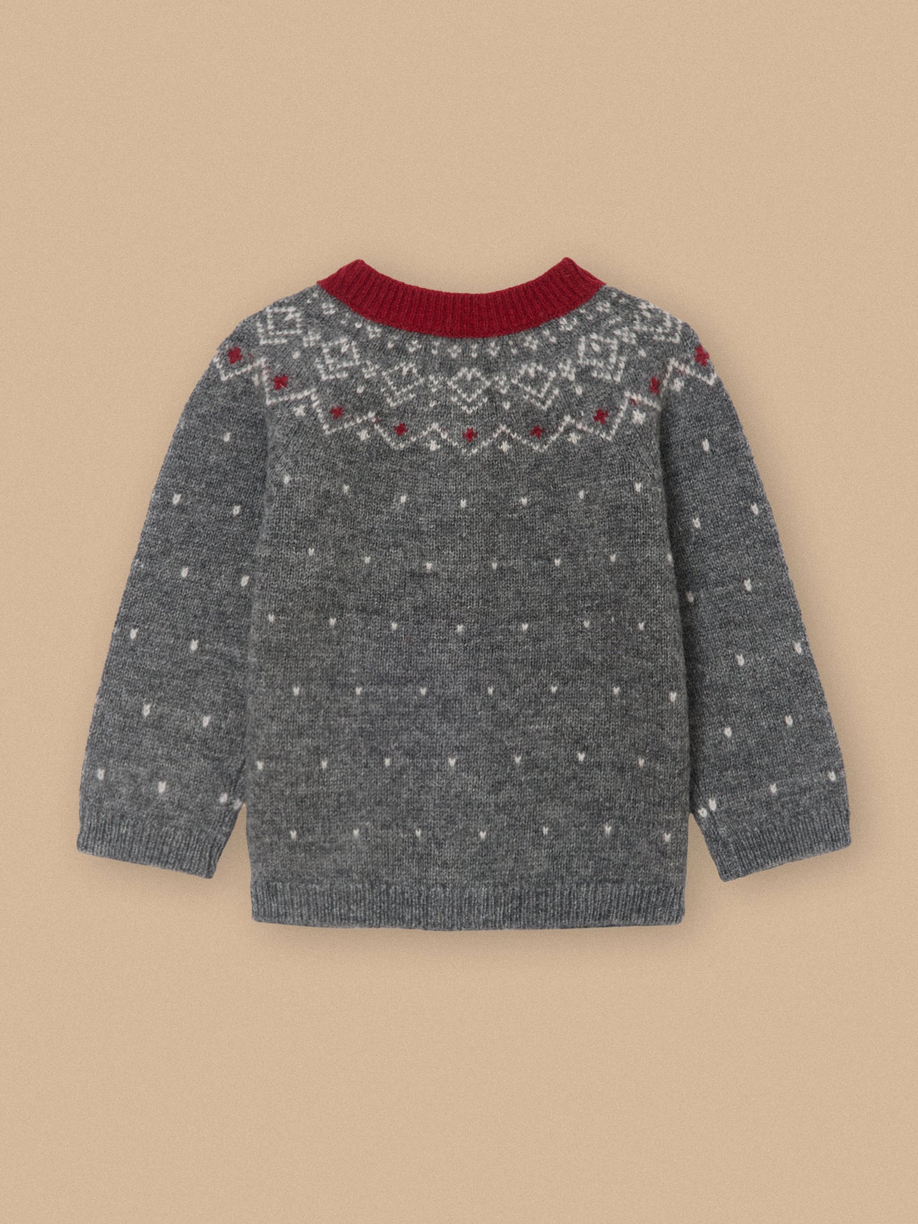 Baby's jacquard cardigan