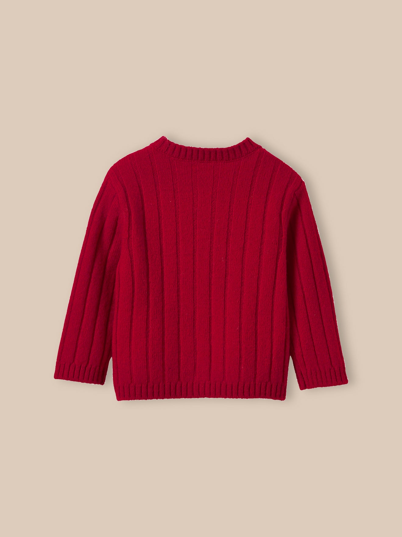 Gilet en pure laine mérinos Bébé