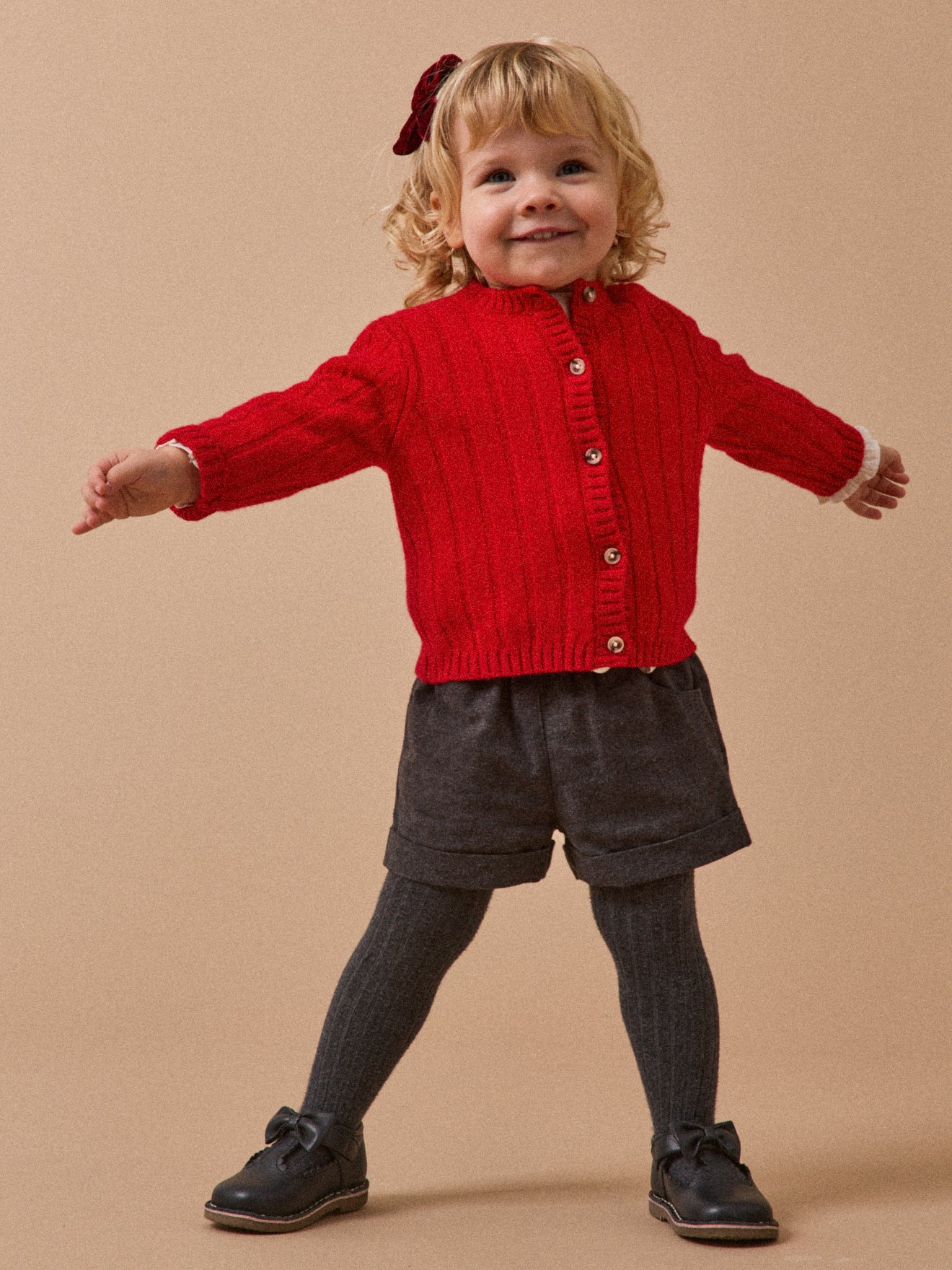 Baby's pure merino wool cardigan