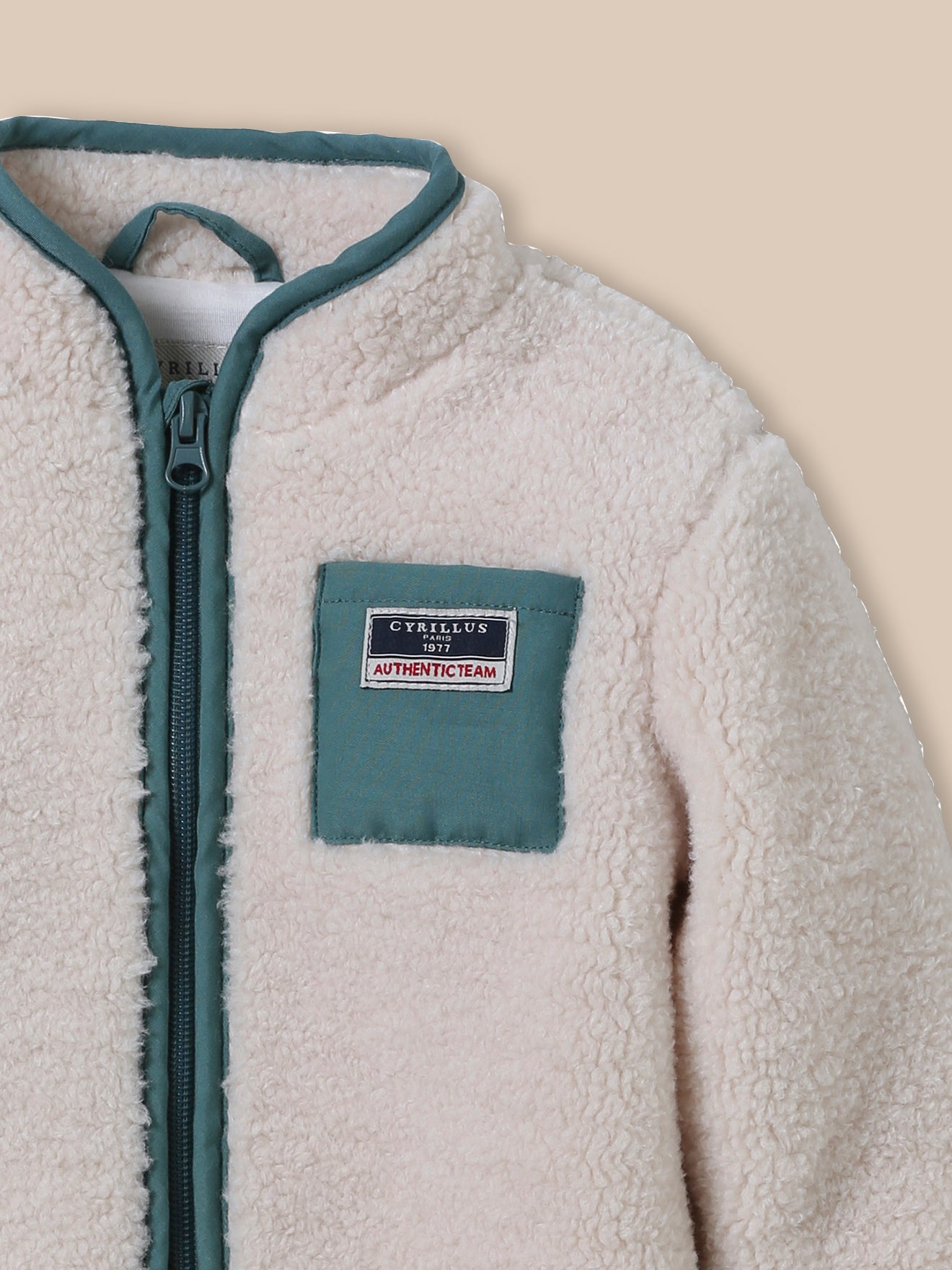 Baby's sherpa cardigan