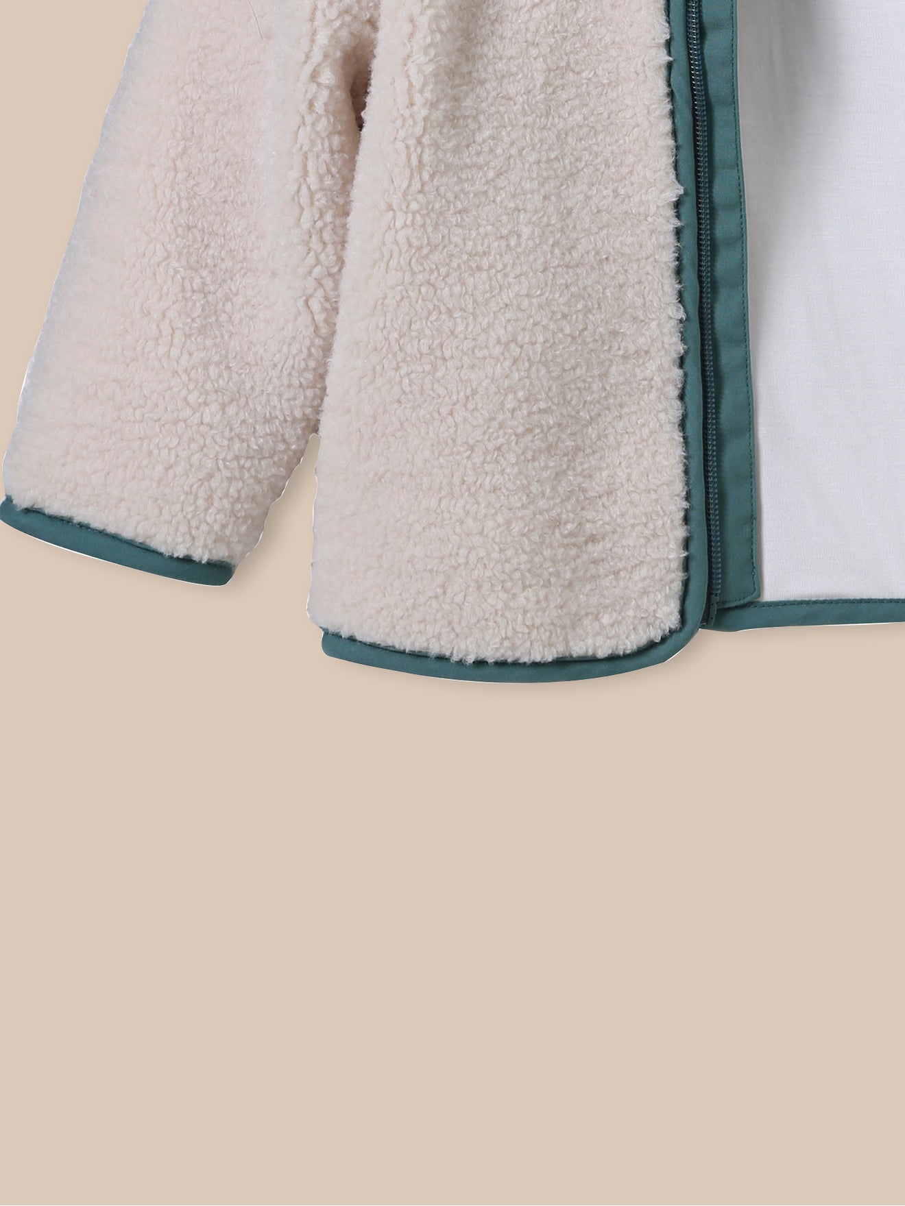 Baby's sherpa cardigan