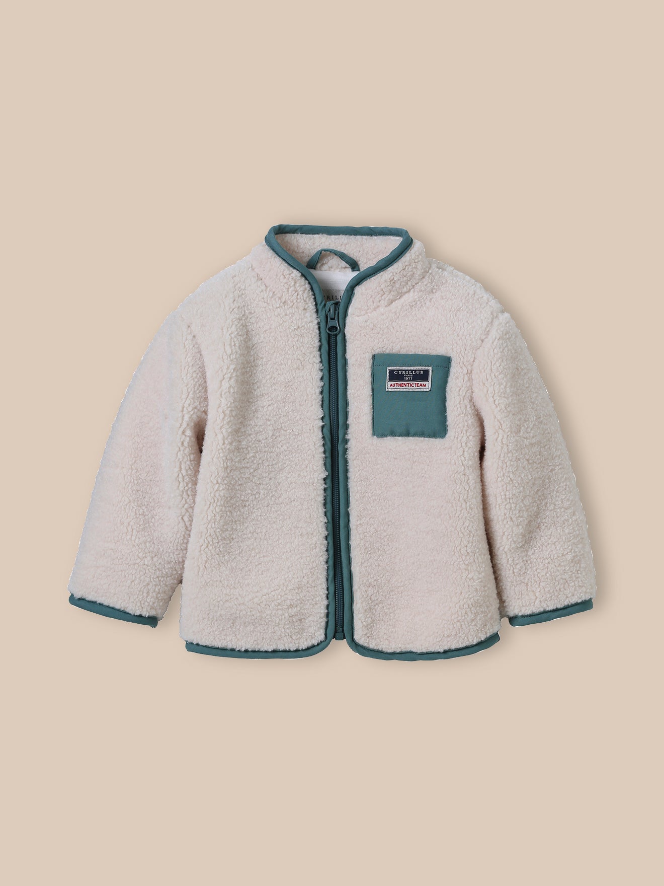 Baby's sherpa cardigan