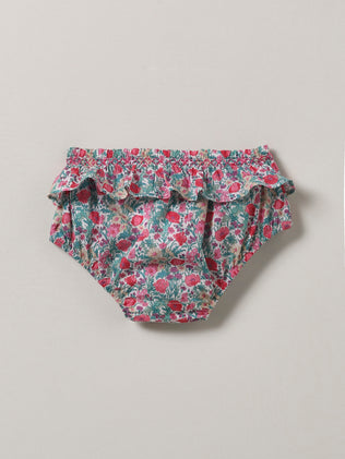 Baby's beach briefs made with Liberty fabric