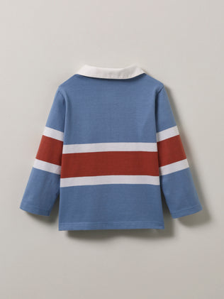 Baby's organic cotton rugby shirt