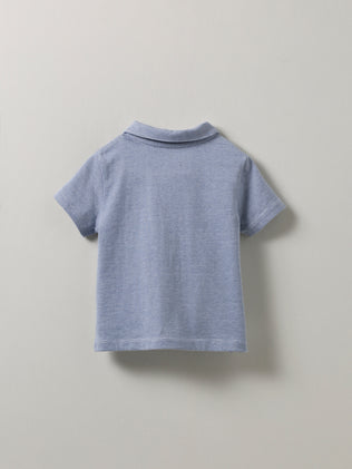 Baby's organic cotton polo shirt
