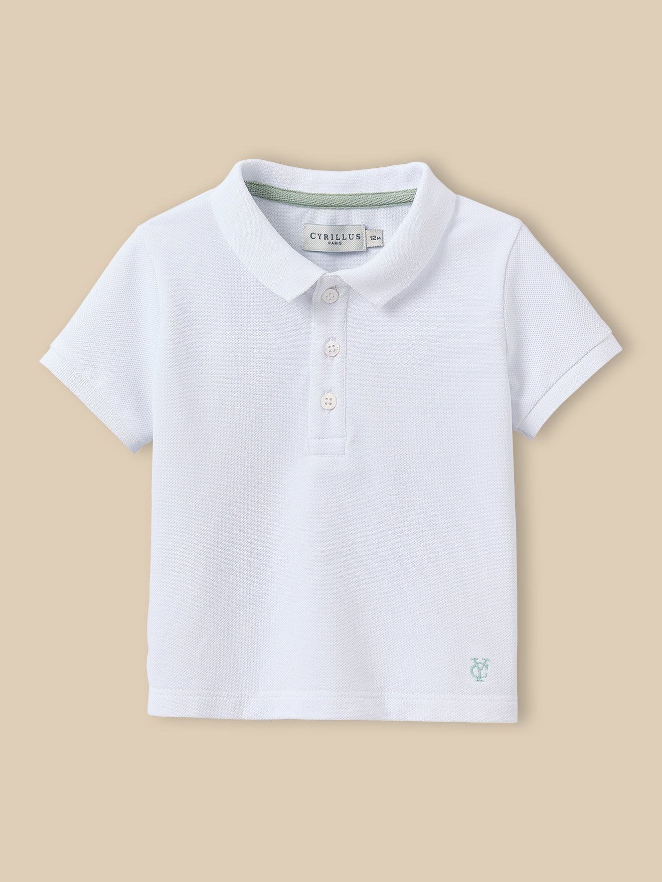 Polo maille piquée Bébé - Coton biologique