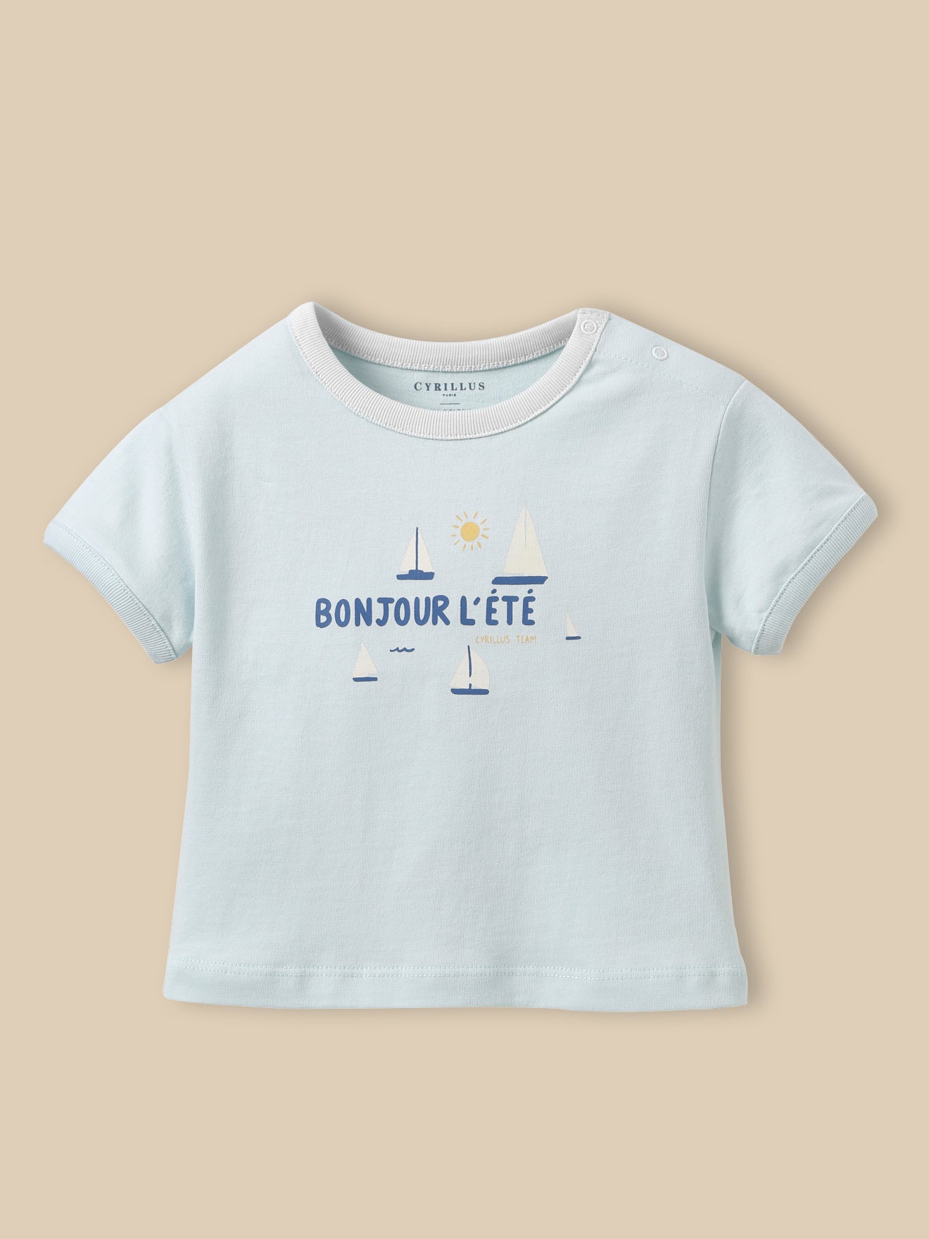 Baby boats T-shirt - Organic cotton