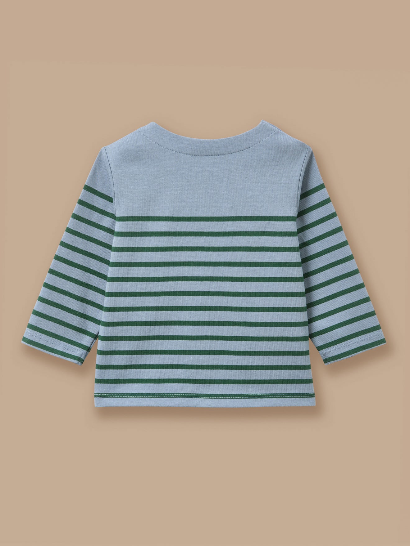 T-shirt marinière boutonné Bébé