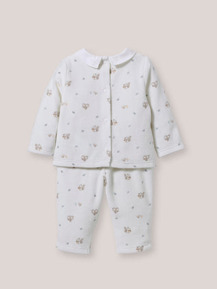 Pyjama 2 pièces Bébé en velours