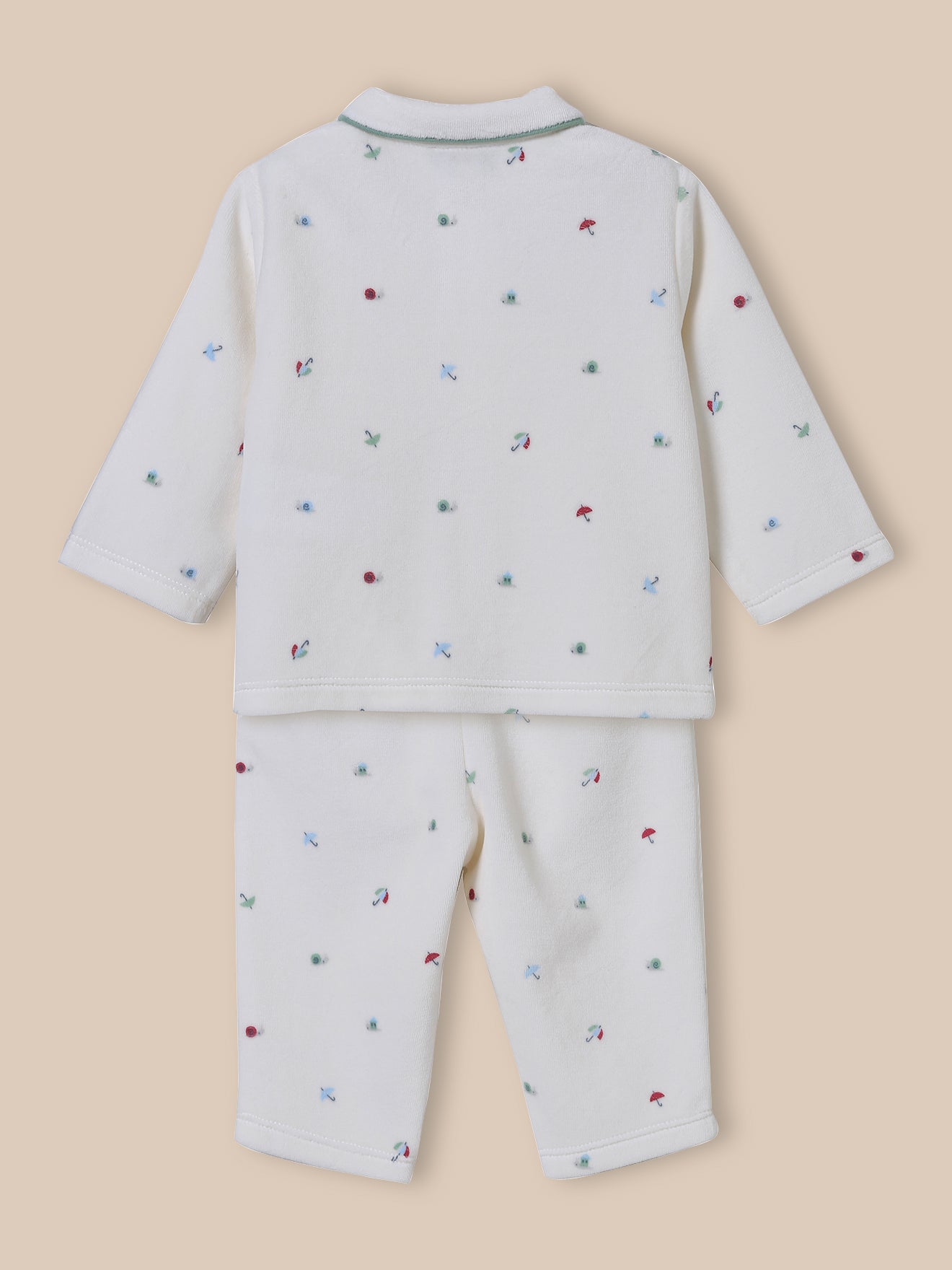 Pyjama en velours bébé