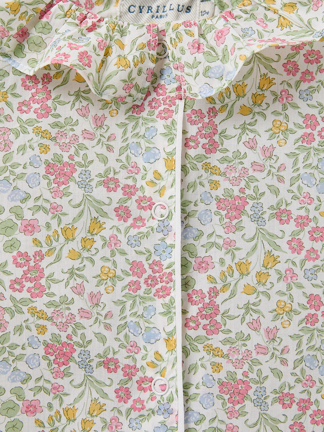 Liberty fabric baby pyjamas