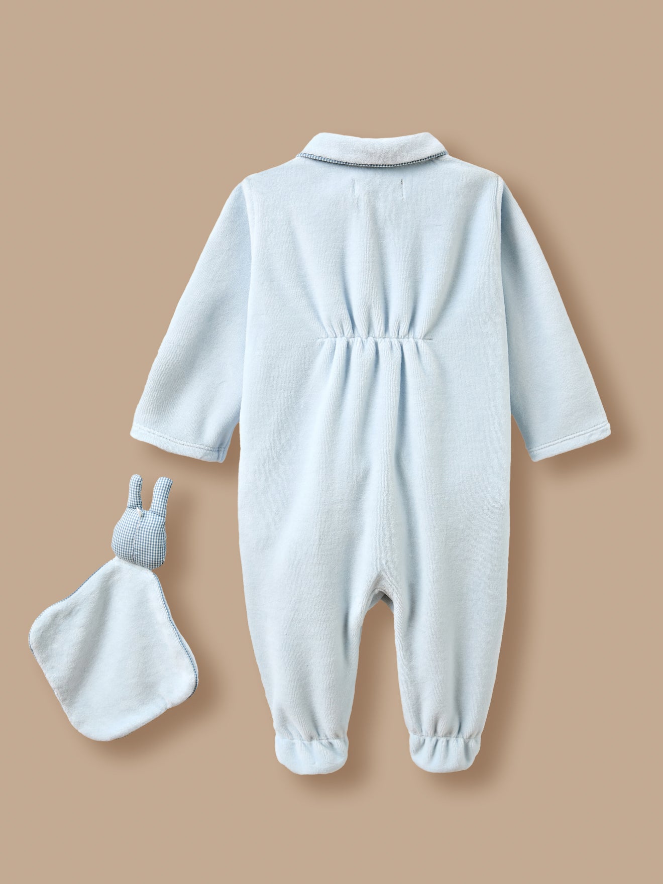 Baby Sleep Suit in Velvet