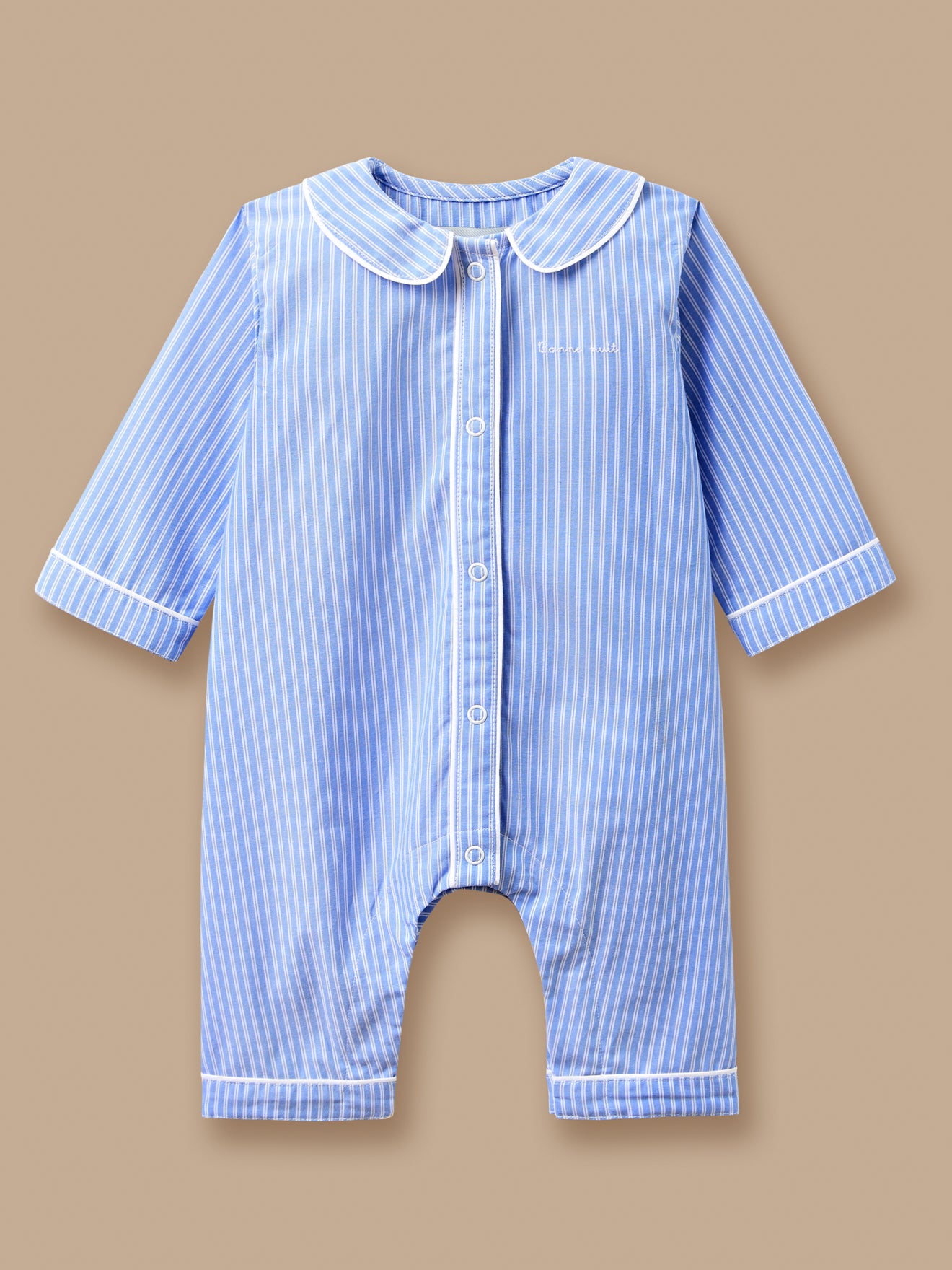 Striped Baby Sleep Suit