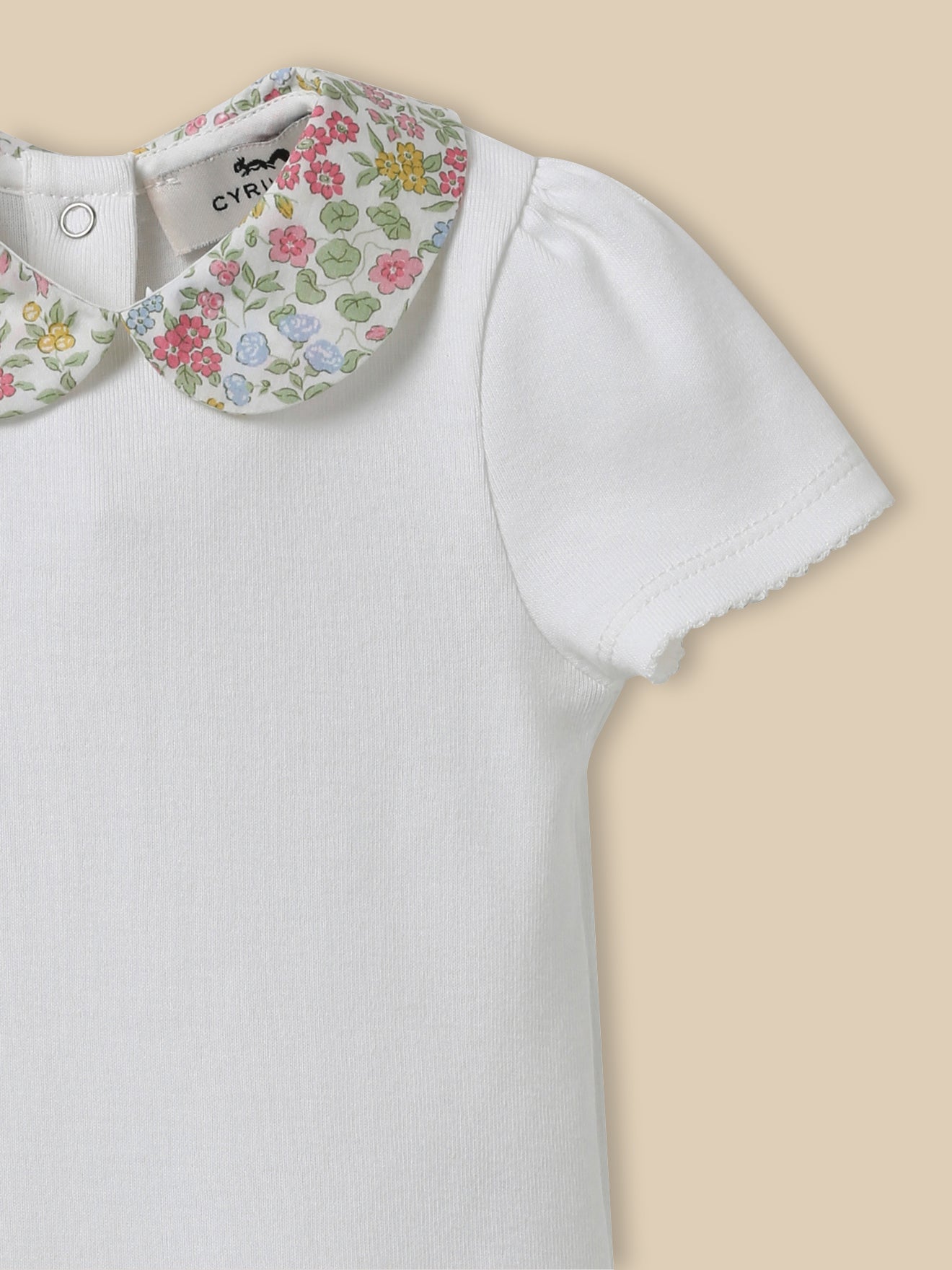 Body col en tissu Liberty - Coton biologique