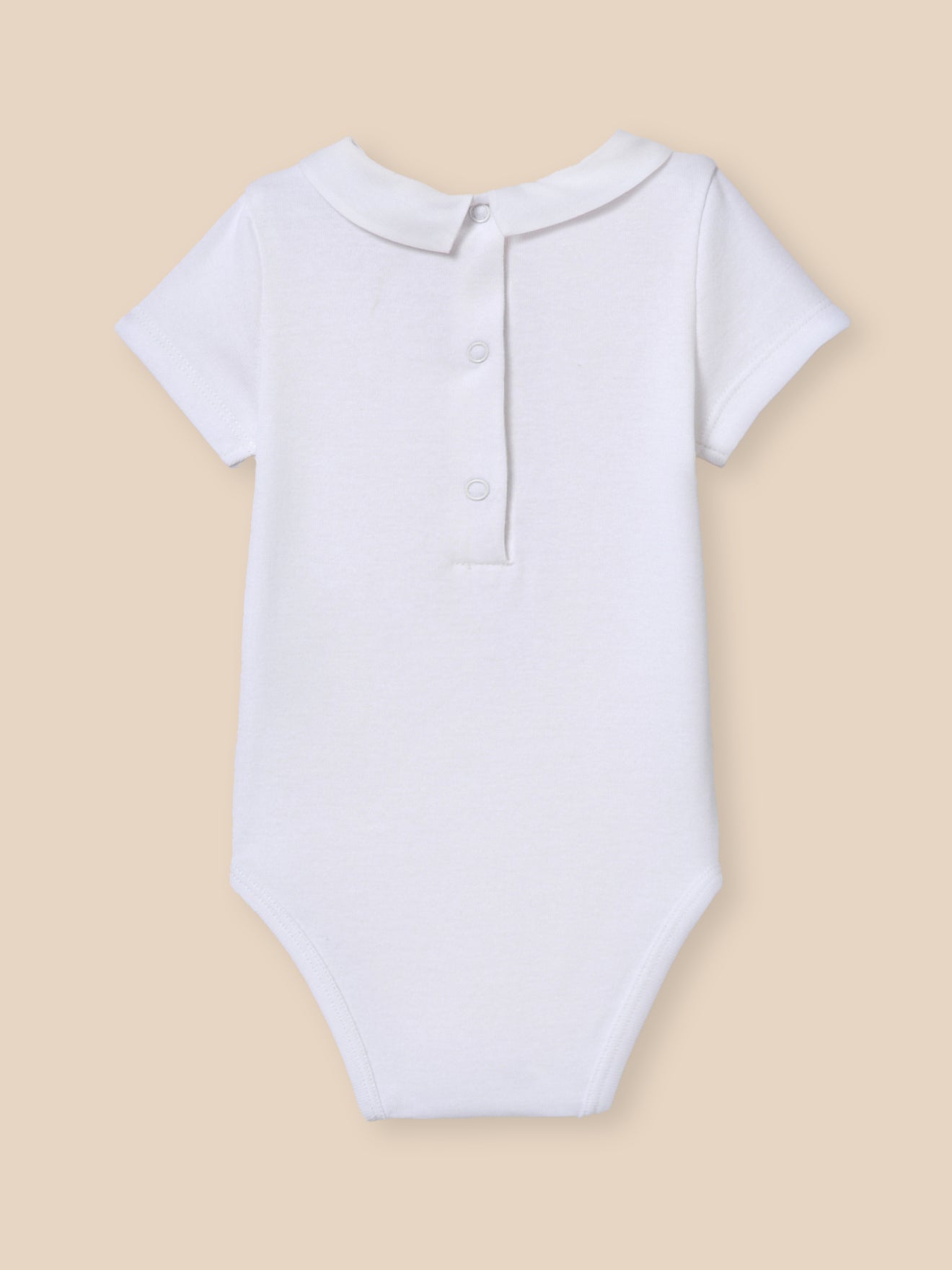 Baby milan mac collar bodysuit - Organic cotton