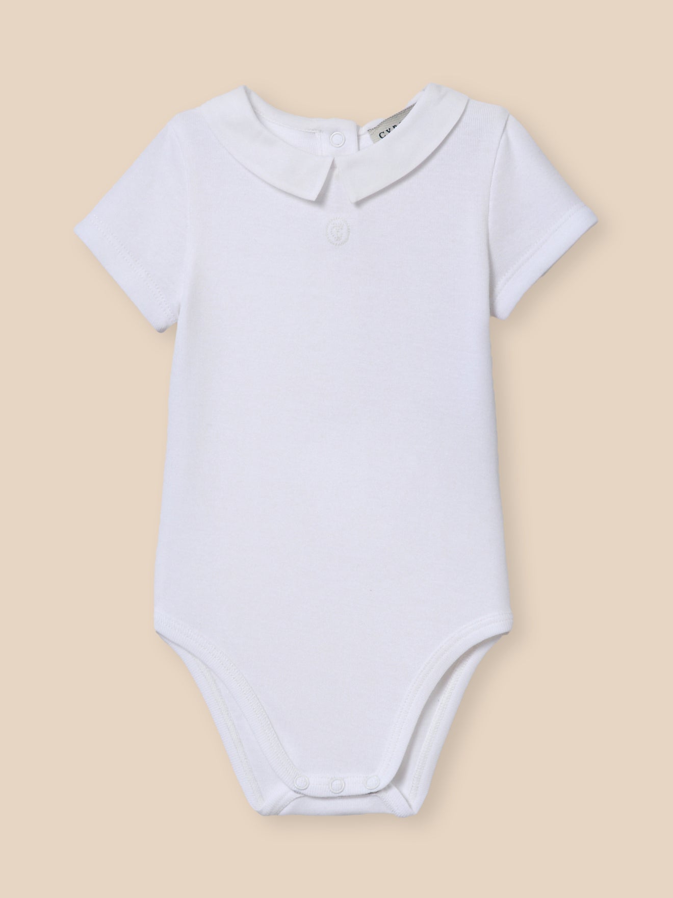 Baby milan mac collar bodysuit - Organic cotton