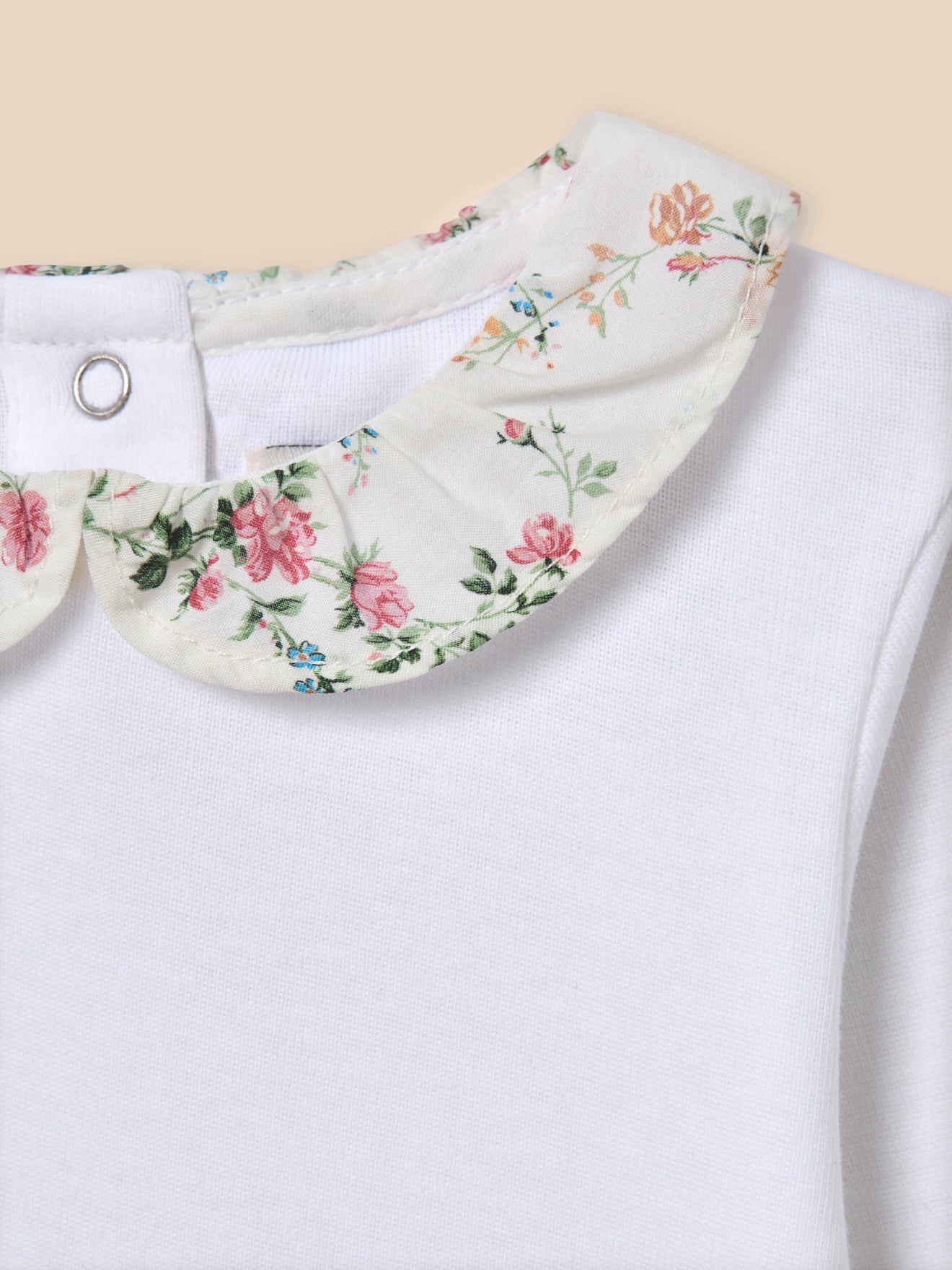 Body col en tissu Liberty Bébé - Coton biologique