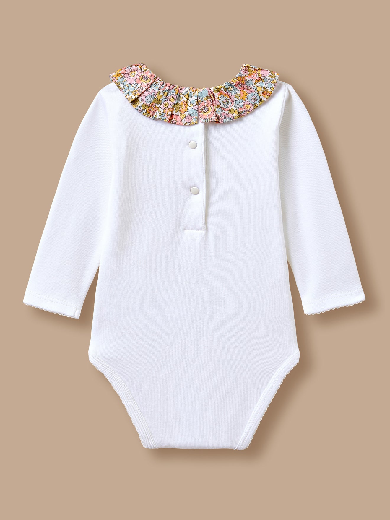 Body col tissu Liberty Bébé