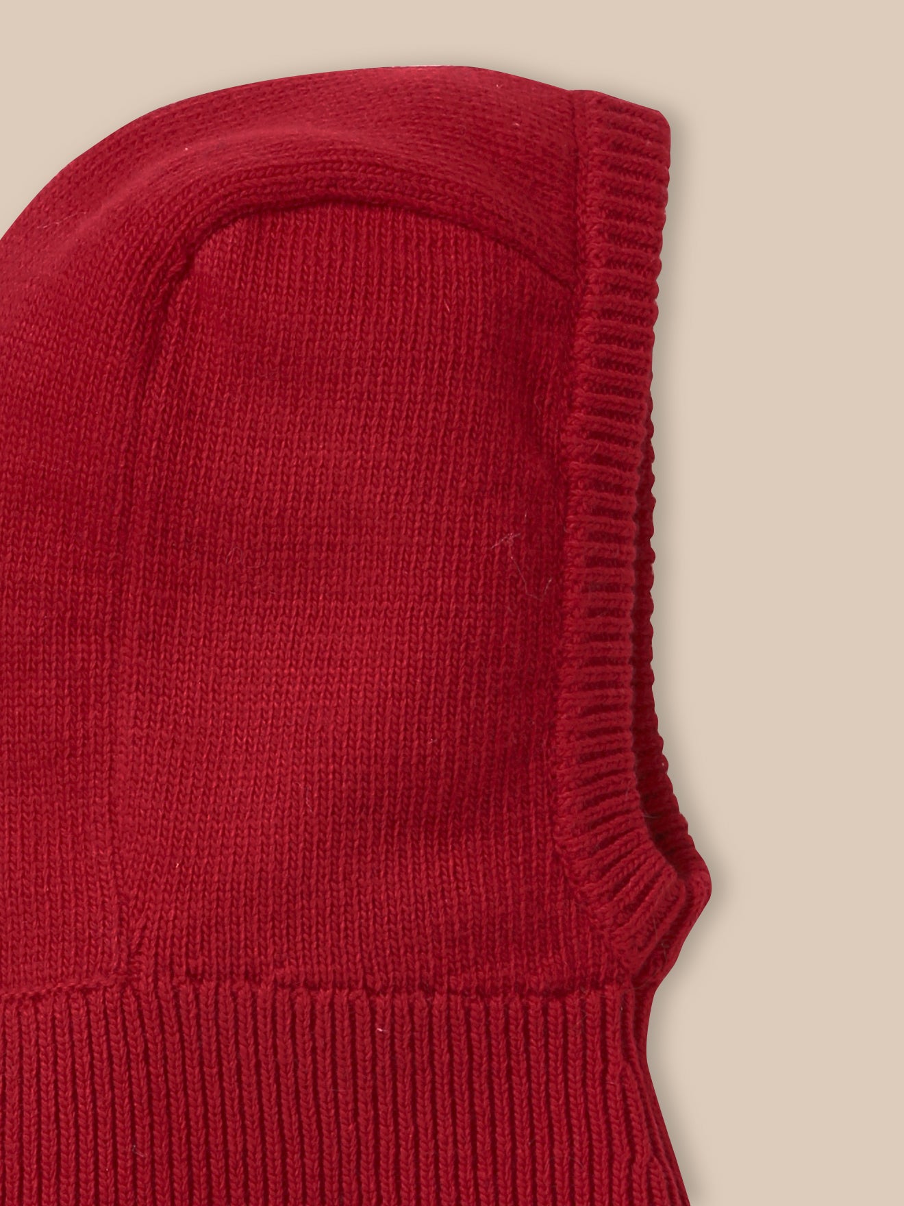Baby's wool balaclava