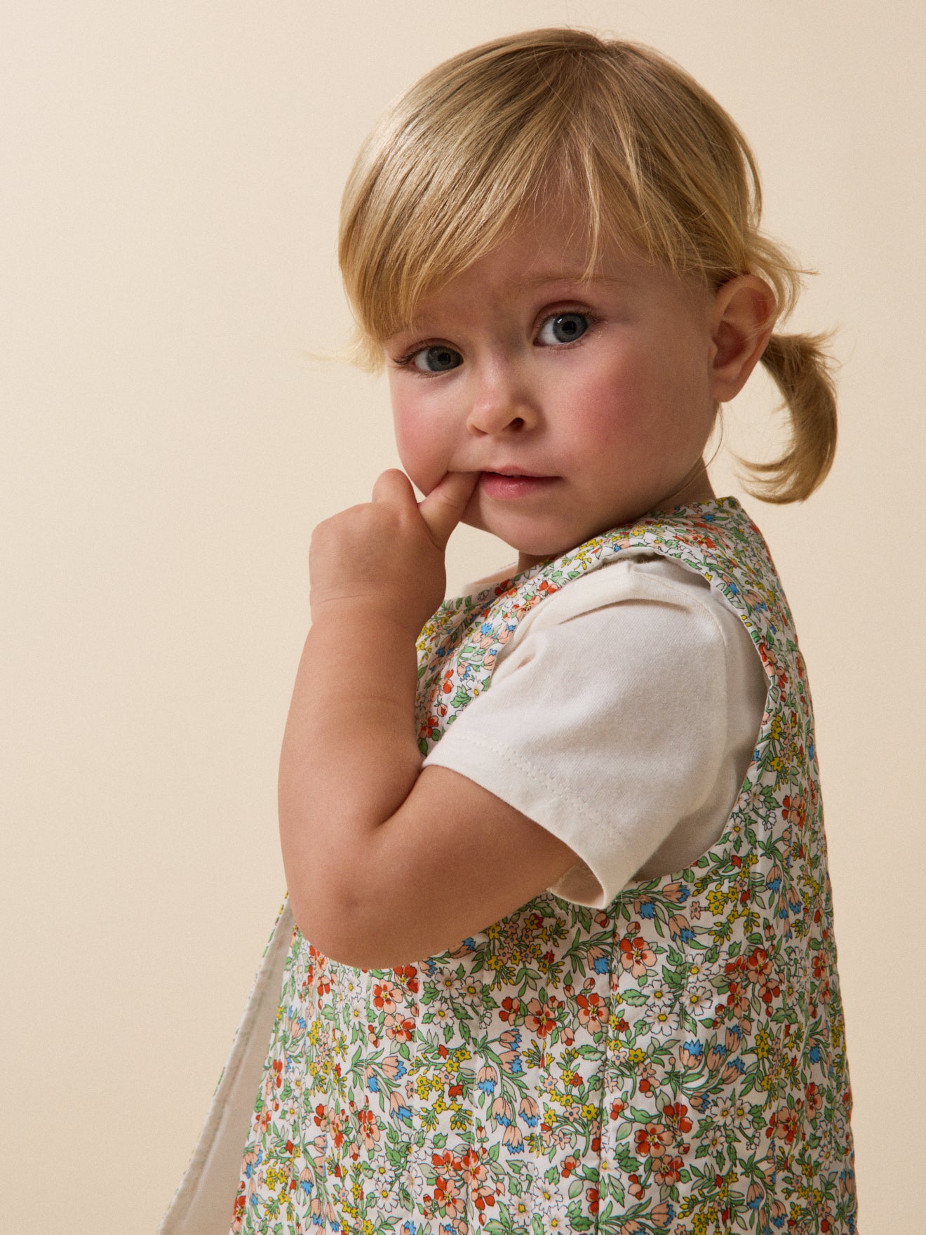 Liberty fabric baby jacket