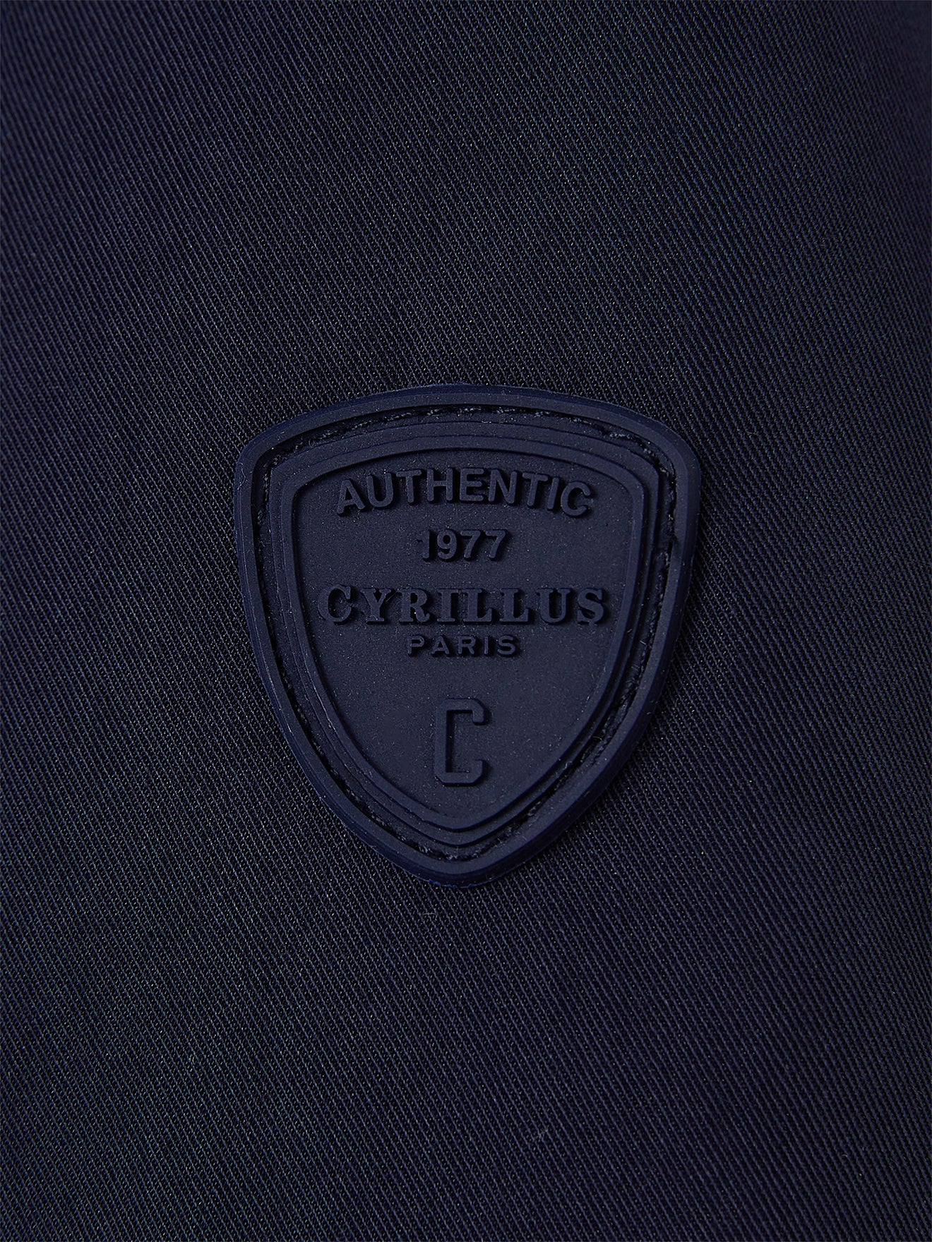 Baby's parka with faux-fur lining