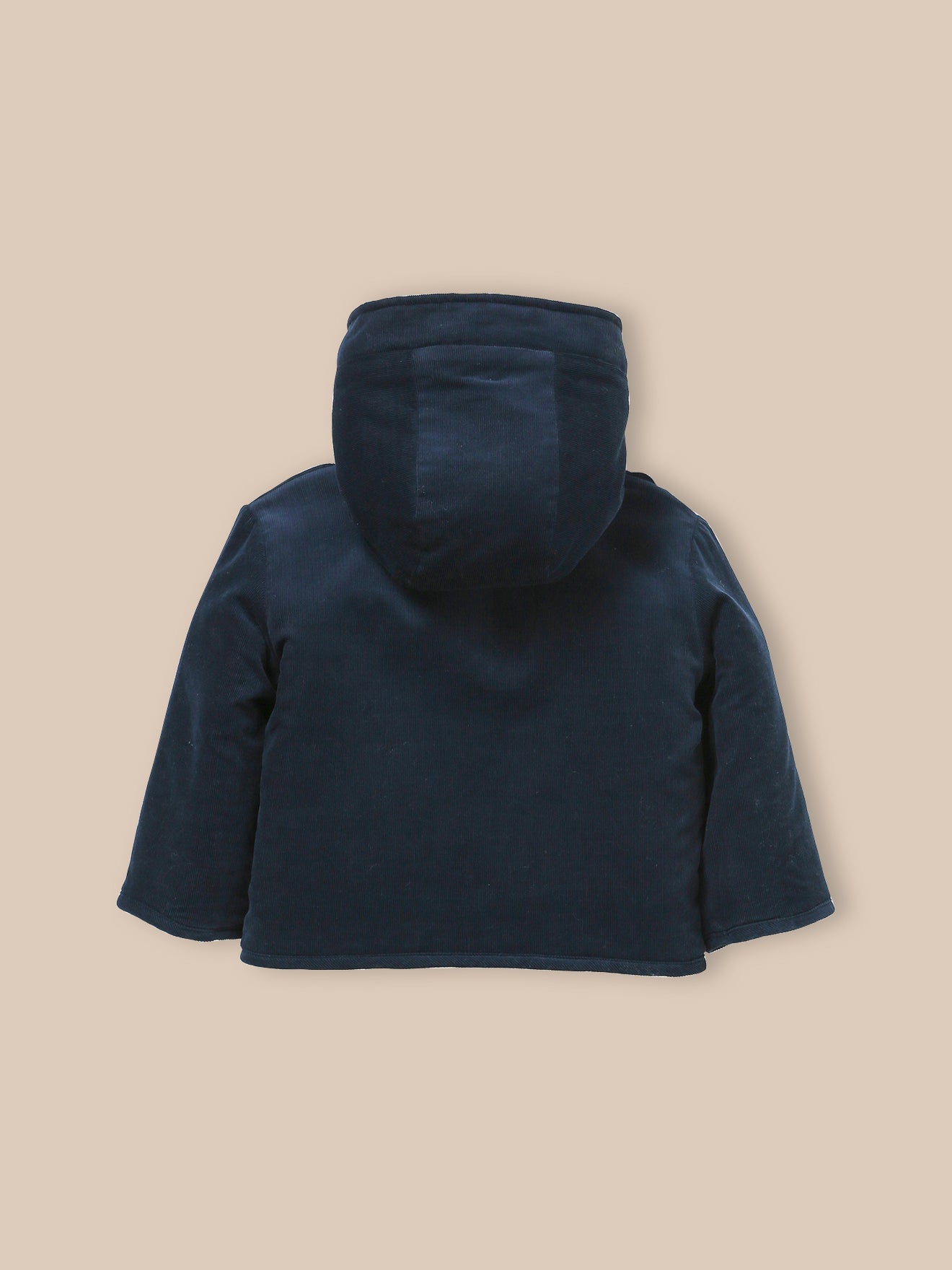 Baby's reversible burnous jacket