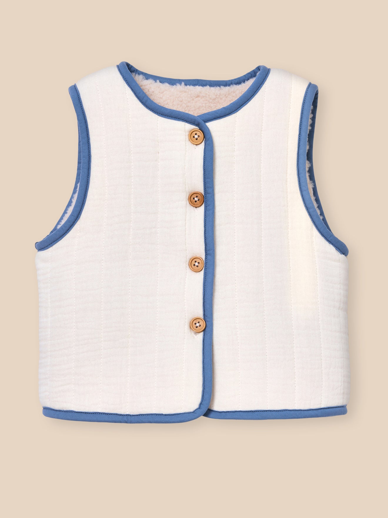 Veste sans manches réversible Bébé