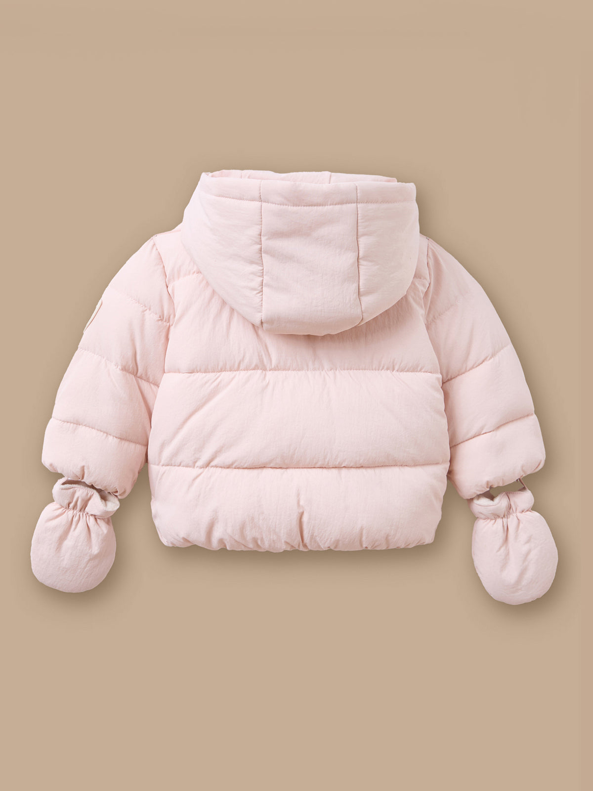 Doudoune unie doublée polaire Bébé